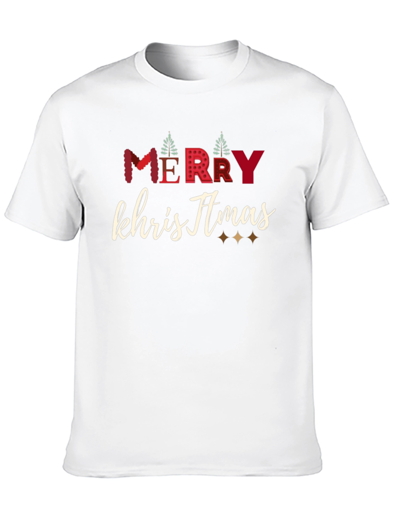 Merry Christmas Graphic Tee - Holiday Cheer