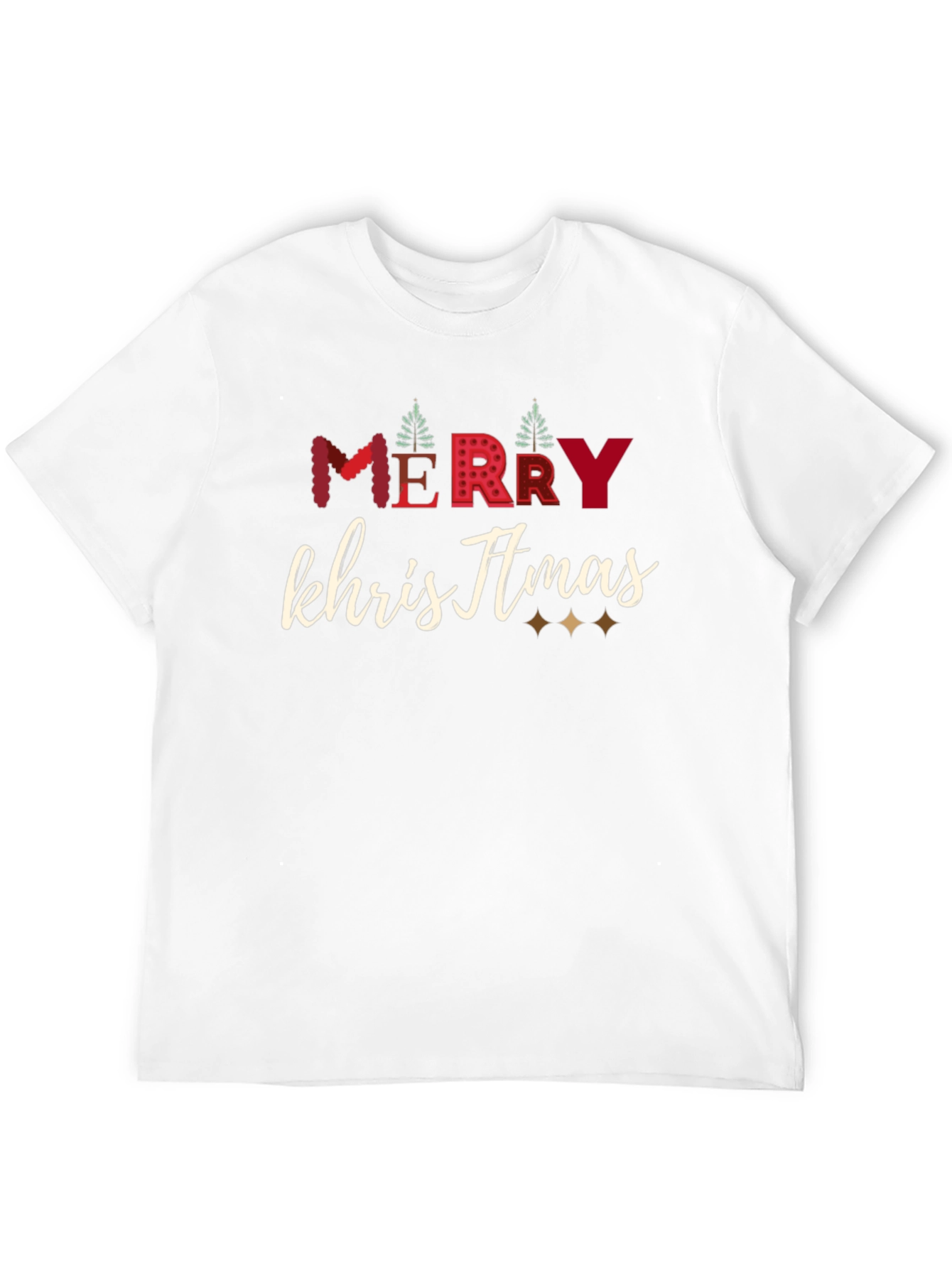 Merry Christmas Graphic Tee - Holiday Cheer