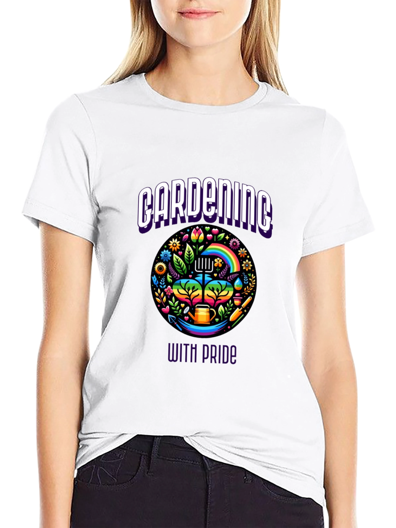 Gardening With Pride Graphic Tee