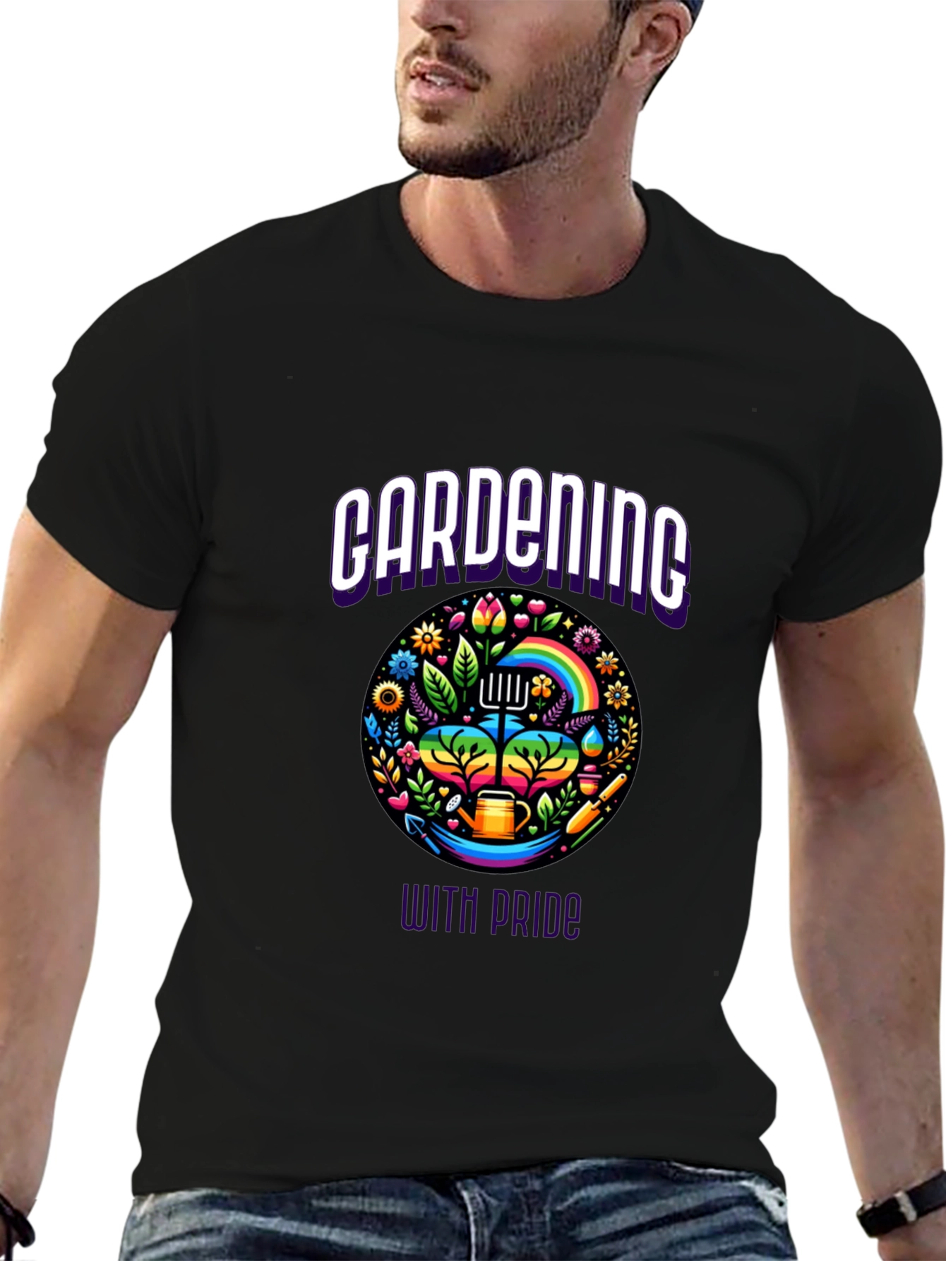 Gardening With Pride Graphic Tee