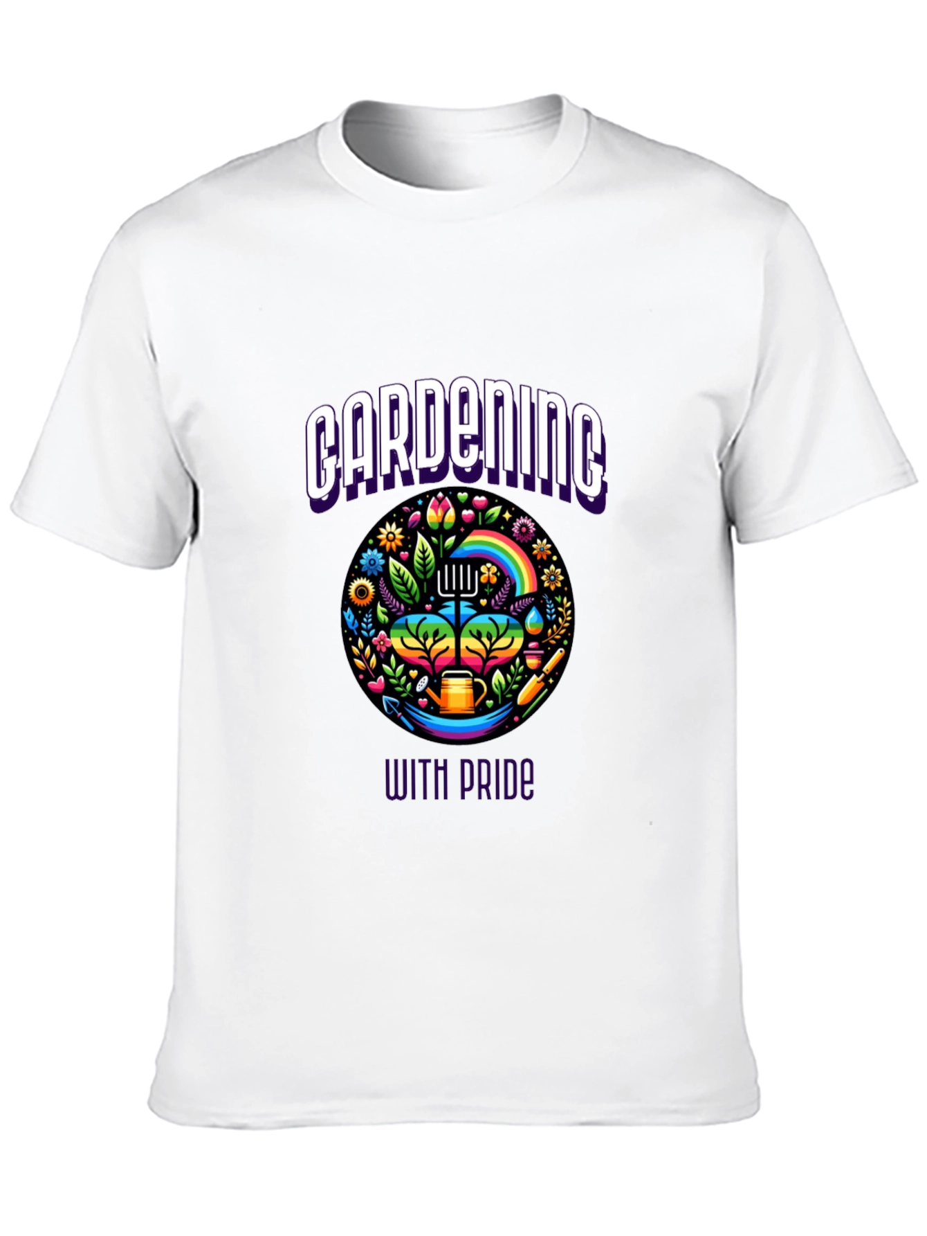 Gardening With Pride Graphic Tee