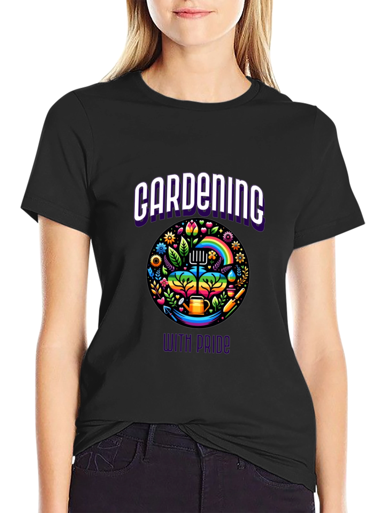 Gardening With Pride Graphic Tee