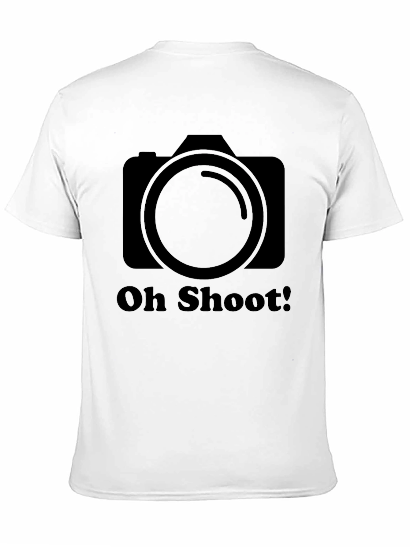 Oh Shoot! Camera Graphic Tee