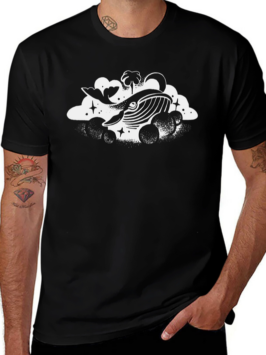 Whale Cloud Graphic Tee