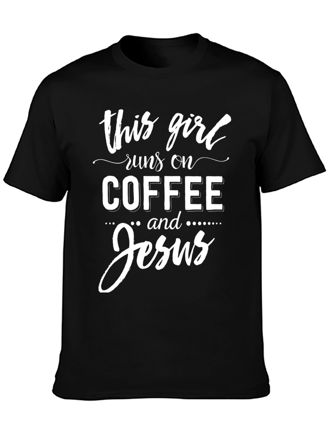 Coffee and Jesus Graphic T-Shirt