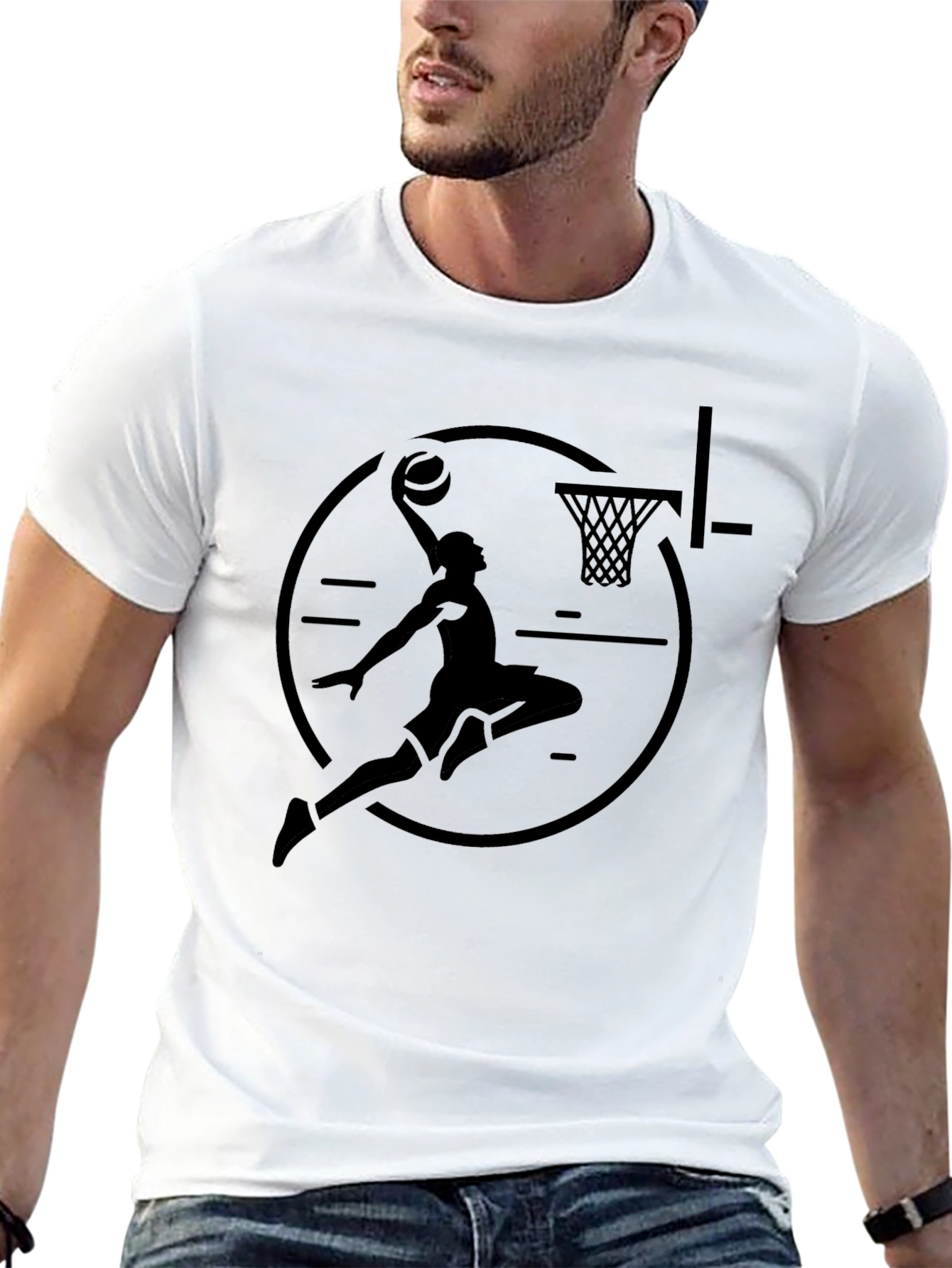Slam Dunk T-Shirt - Black Graphic Tee