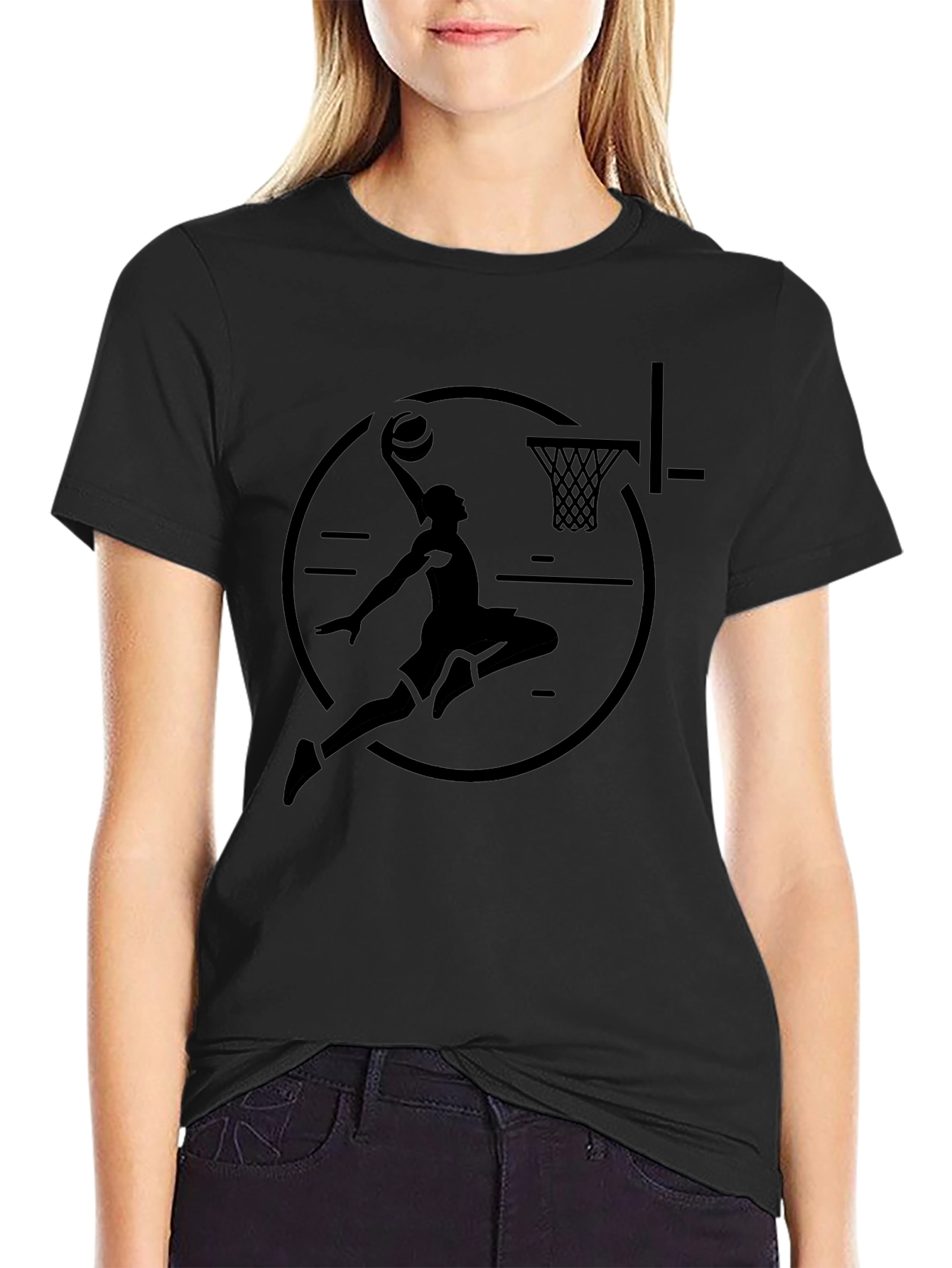 Slam Dunk T-Shirt - Black Graphic Tee