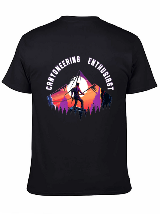 Canyoneering Enthusiast Graphic T-Shirt