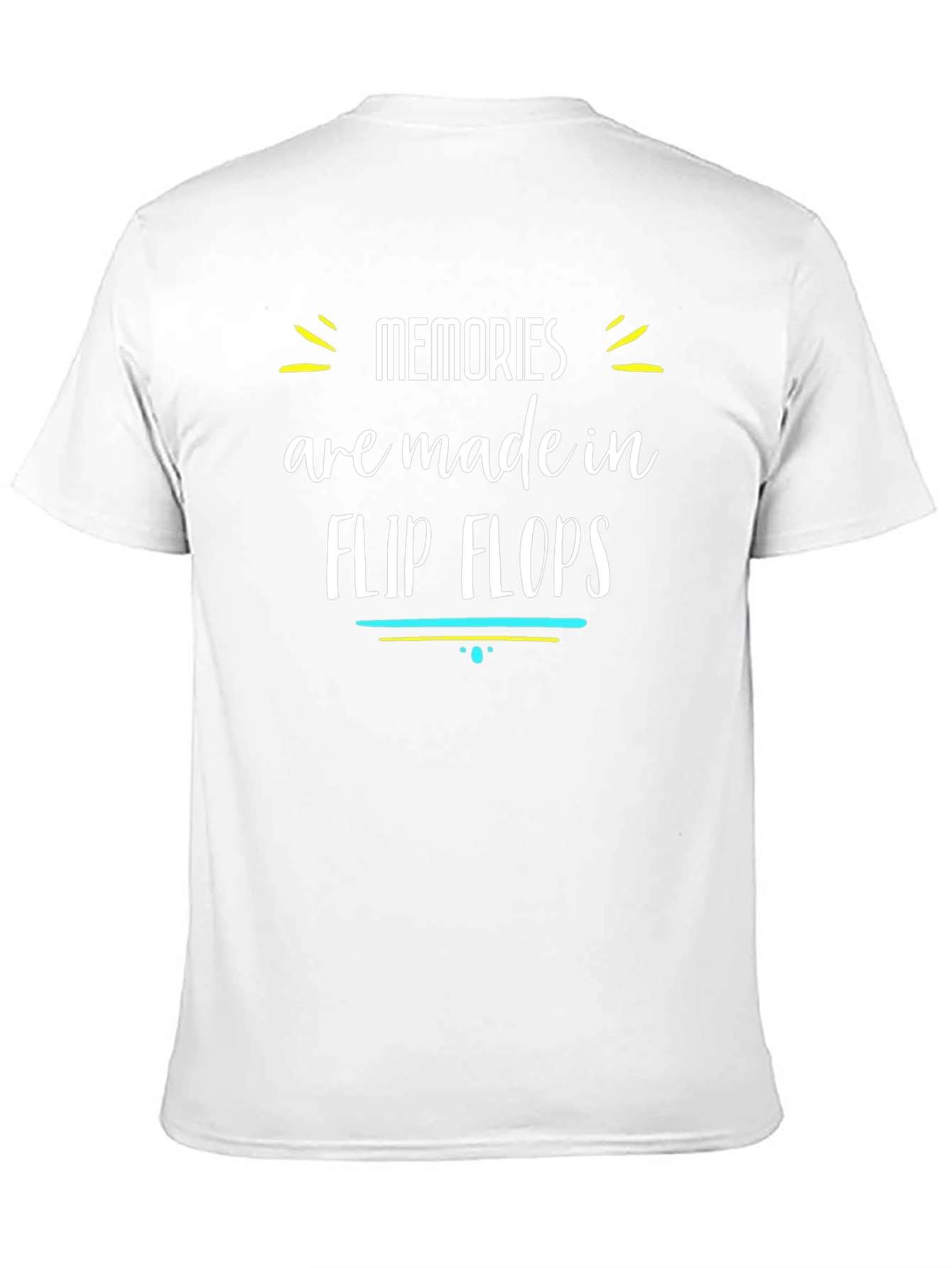 Memories Are Made In Flip Flops Graphic T-Shirt