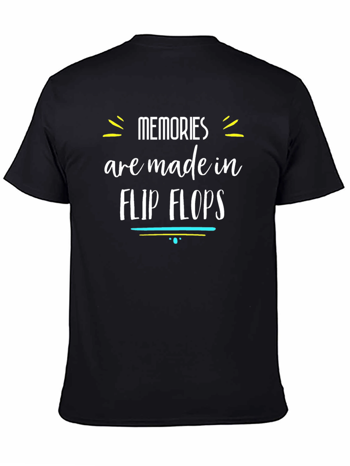 Memories Are Made In Flip Flops Graphic T-Shirt