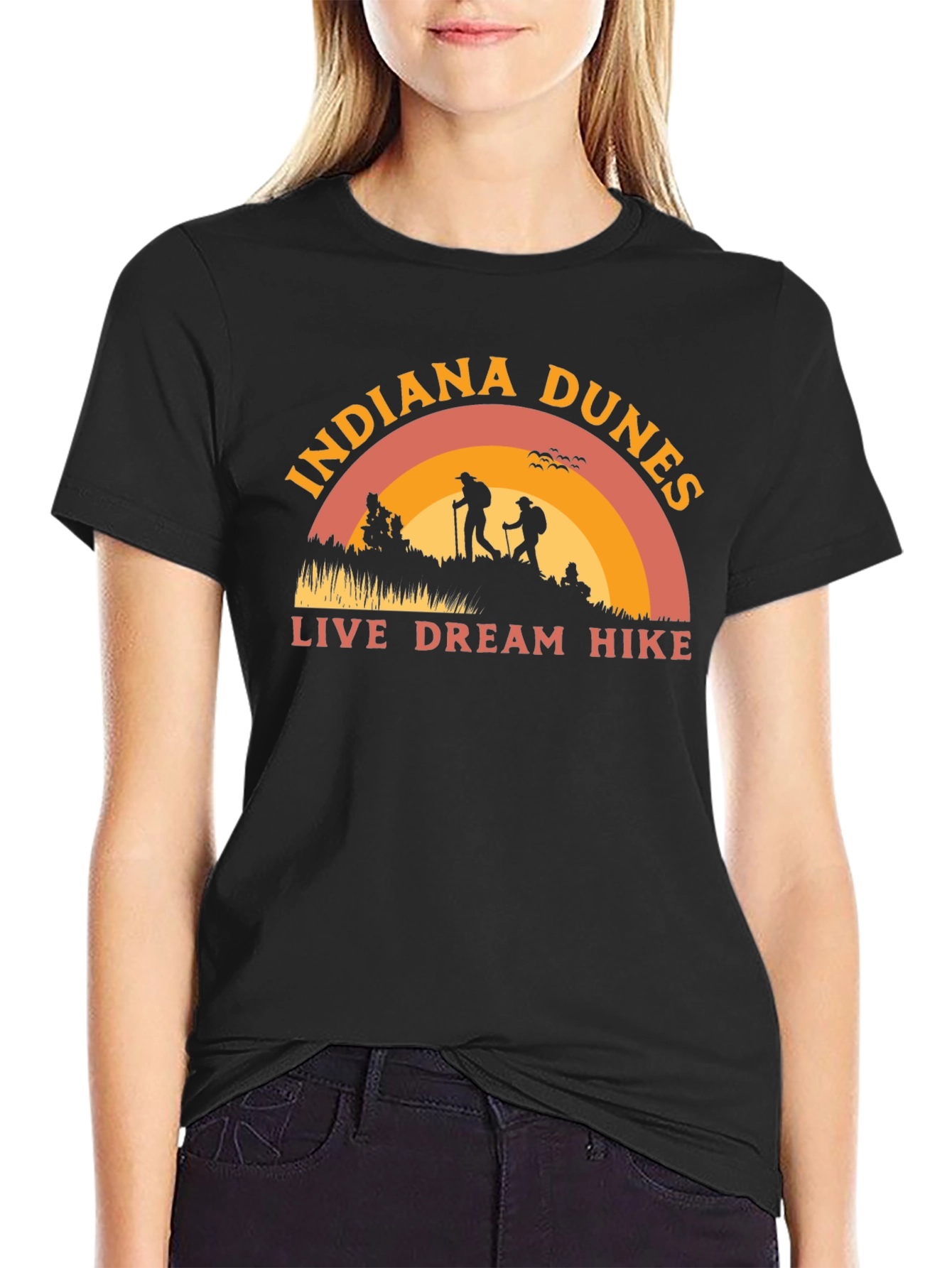 Indiana Dunes Live Dream Hike Graphic Tee
