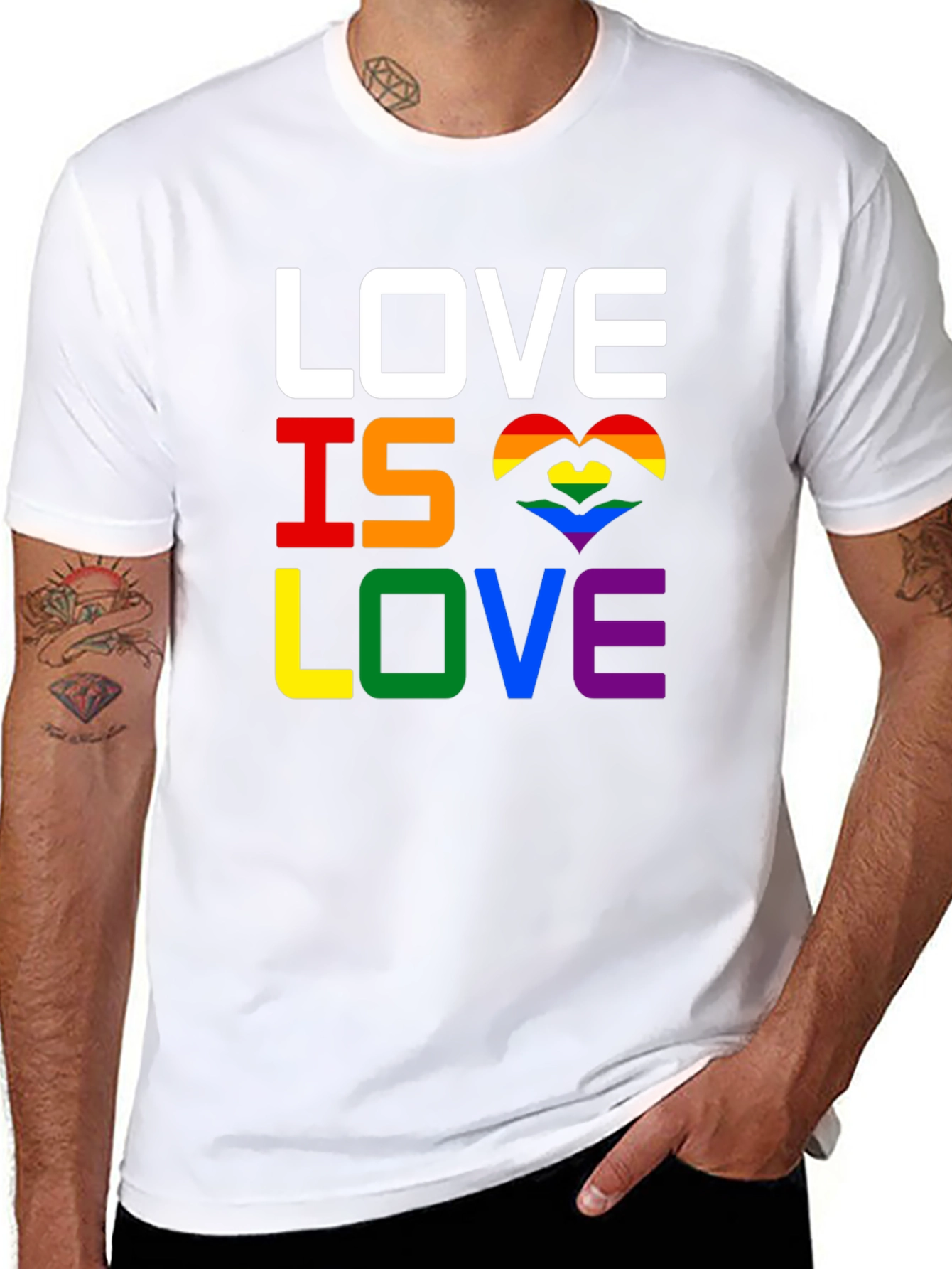 Love is Love LGBTQ+ Pride T-Shirt
