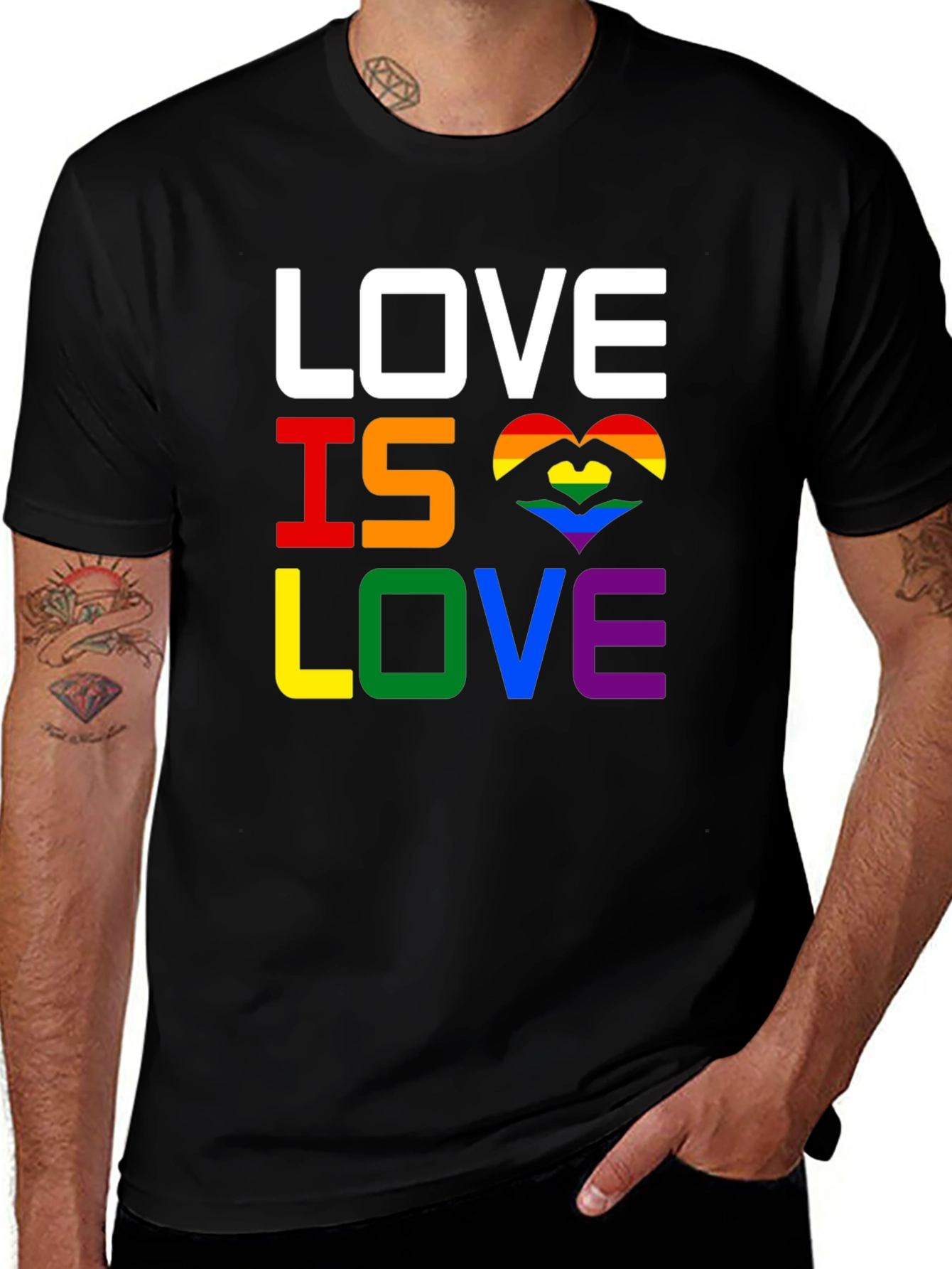 Love is Love LGBTQ+ Pride T-Shirt