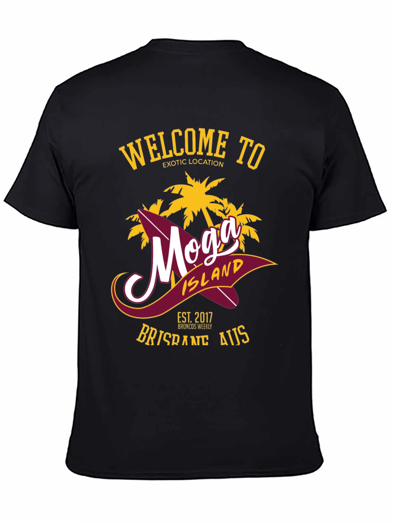 Moga Island Graphic Tee - Brisbane AUS