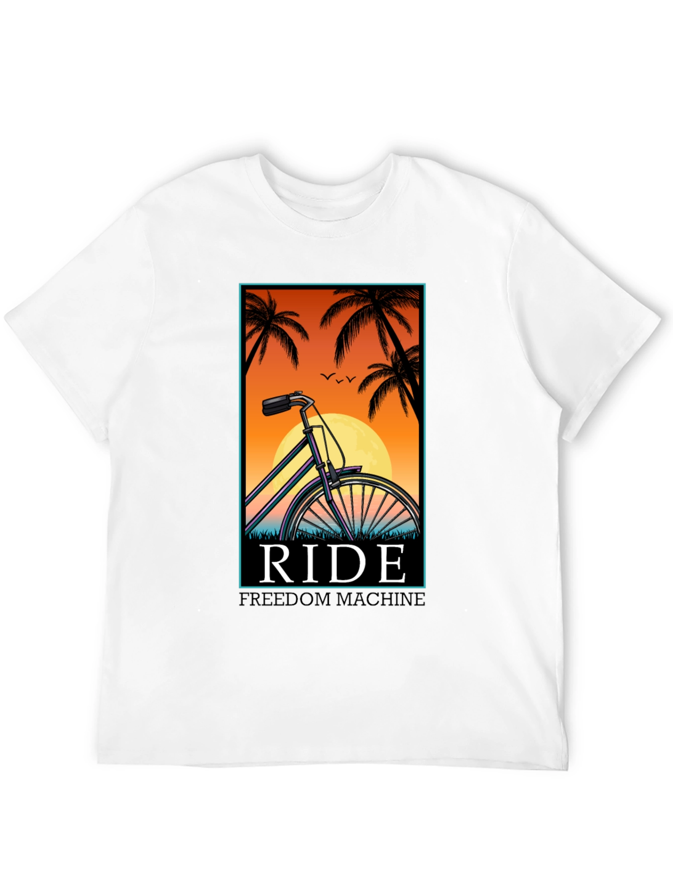 Ride Freedom Machine Graphic Tee
