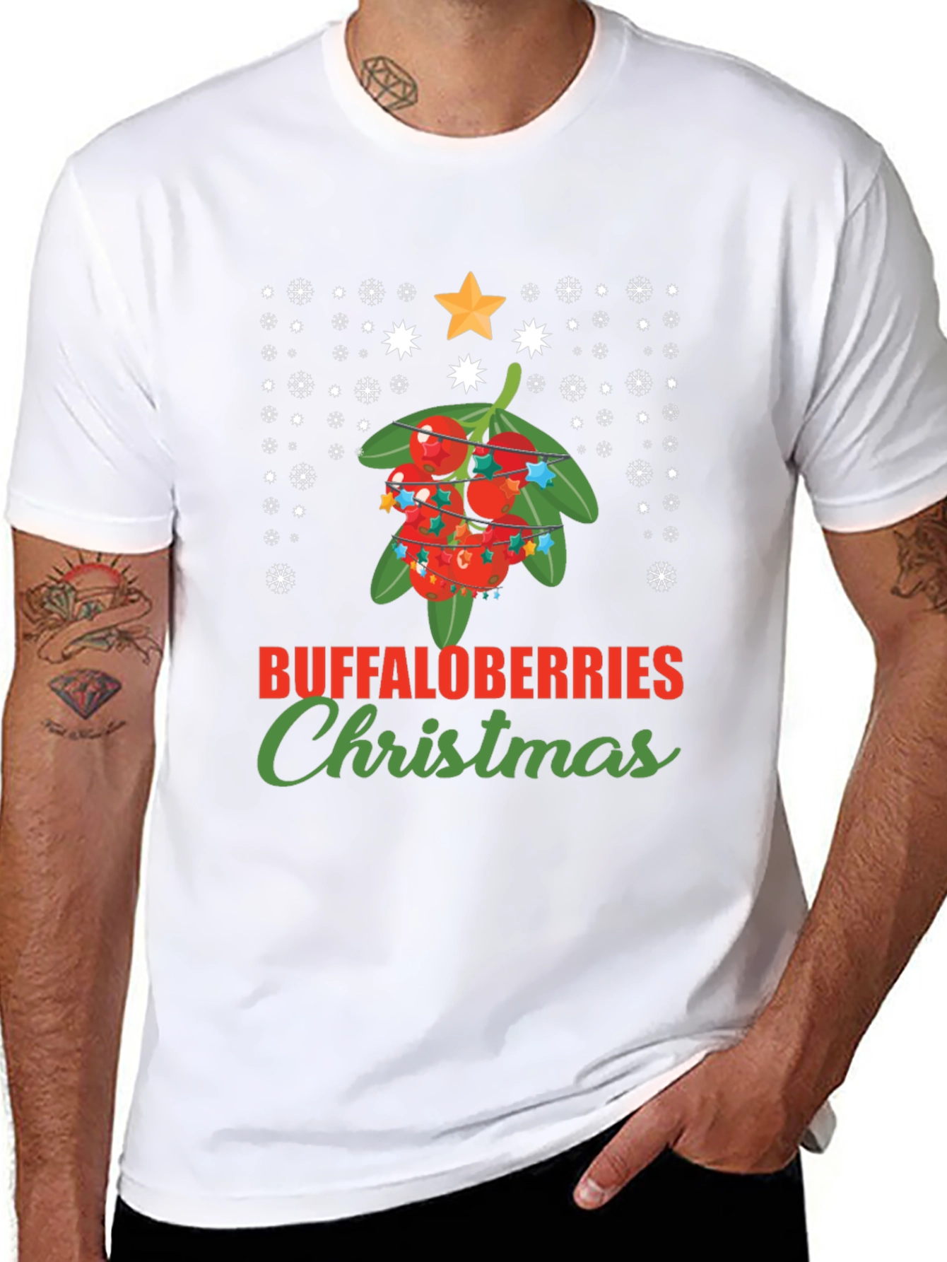 Buffalo Berries Christmas T-Shirt