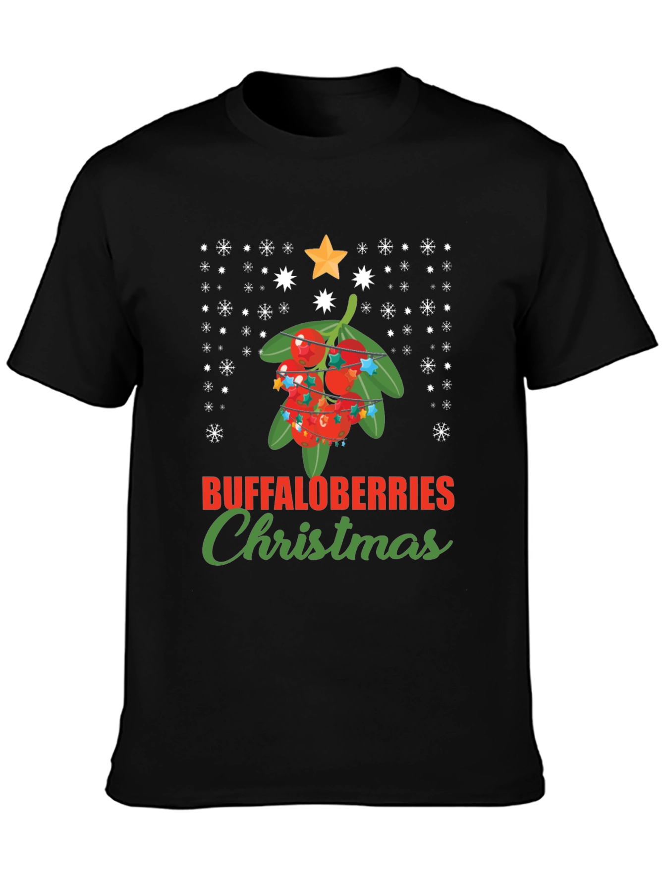 Buffalo Berries Christmas T-Shirt