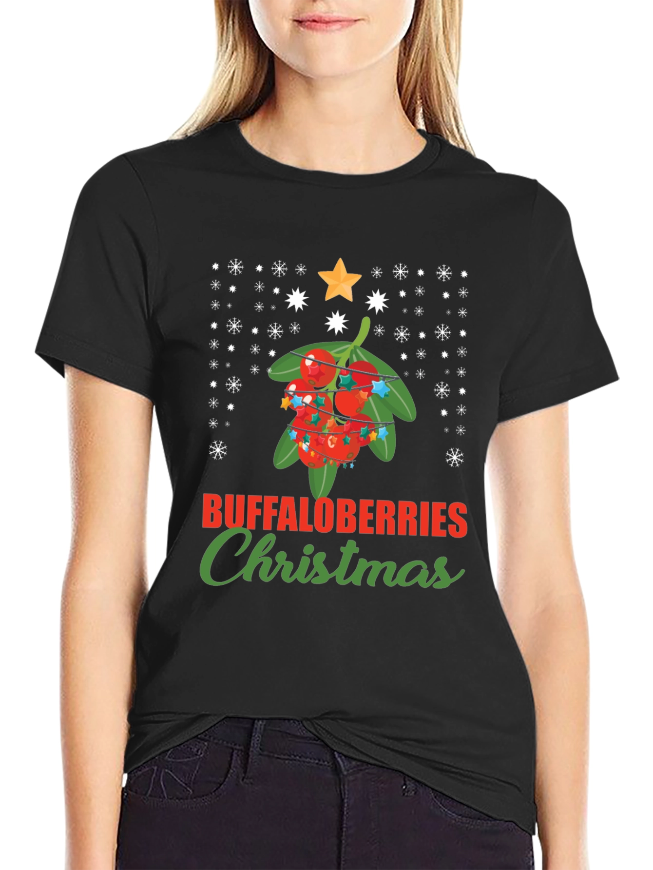 Buffalo Berries Christmas T-Shirt