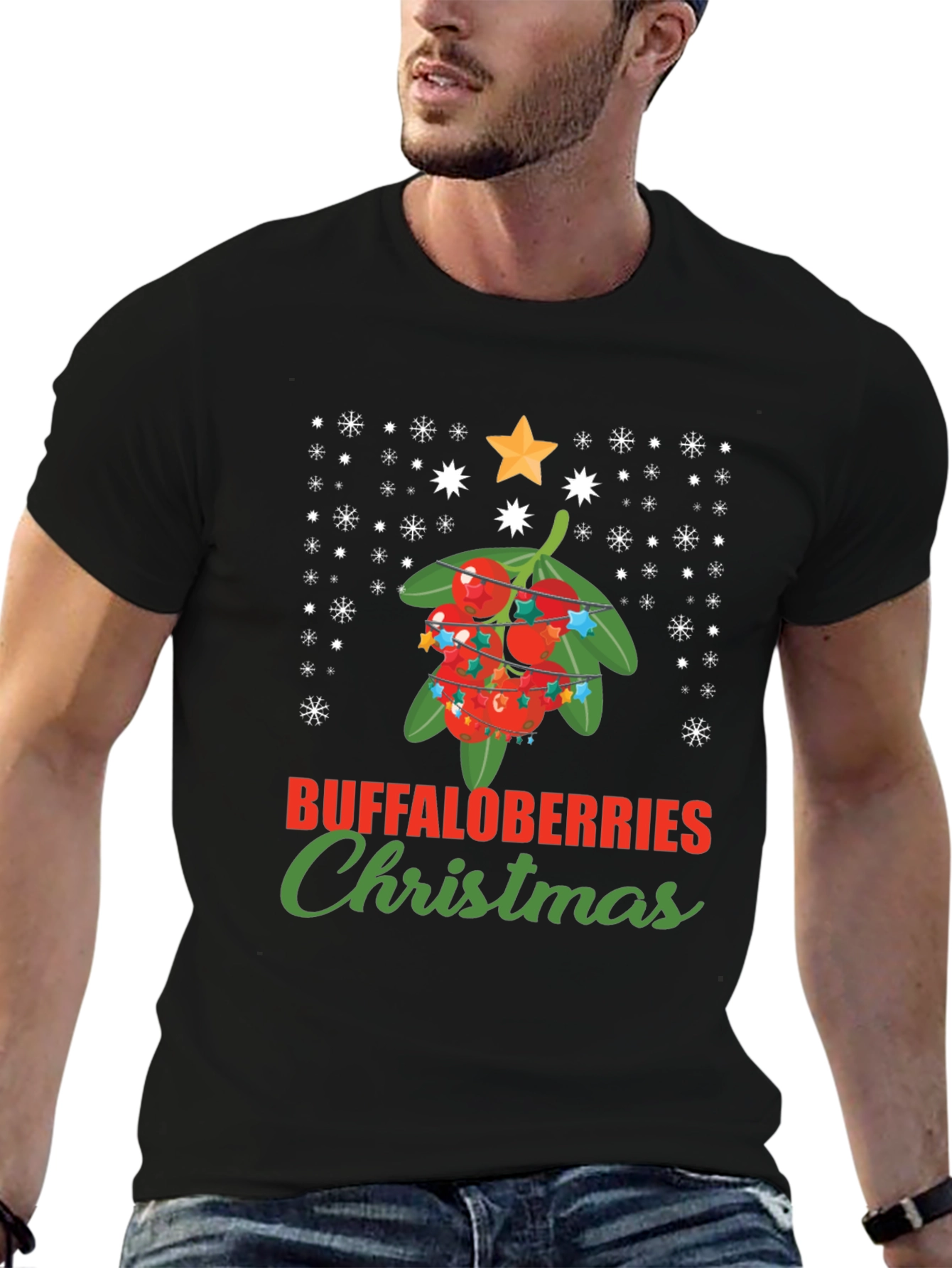 Buffalo Berries Christmas T-Shirt