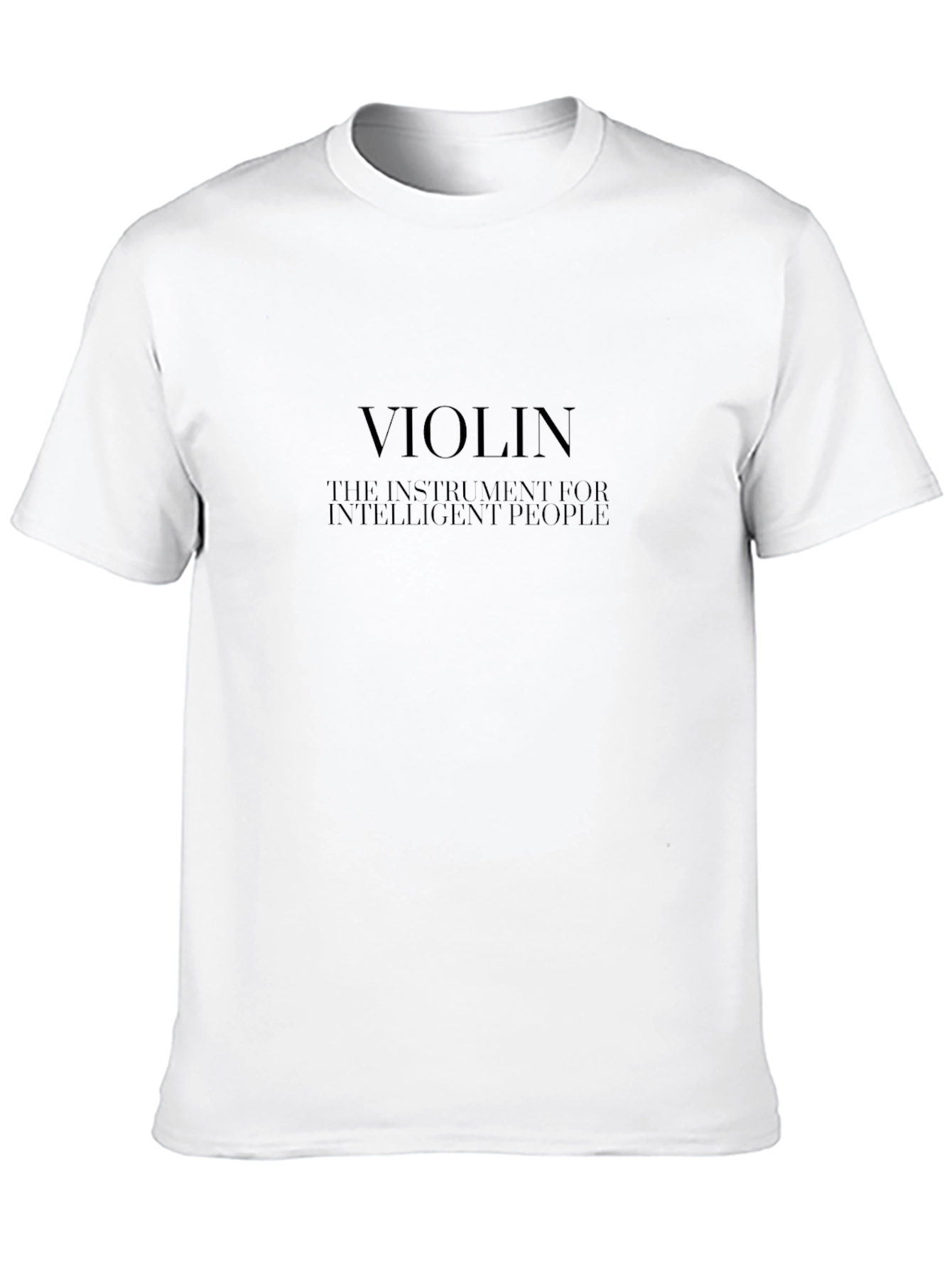 Violin Lover T-Shirt - Instrument for Intelligent People