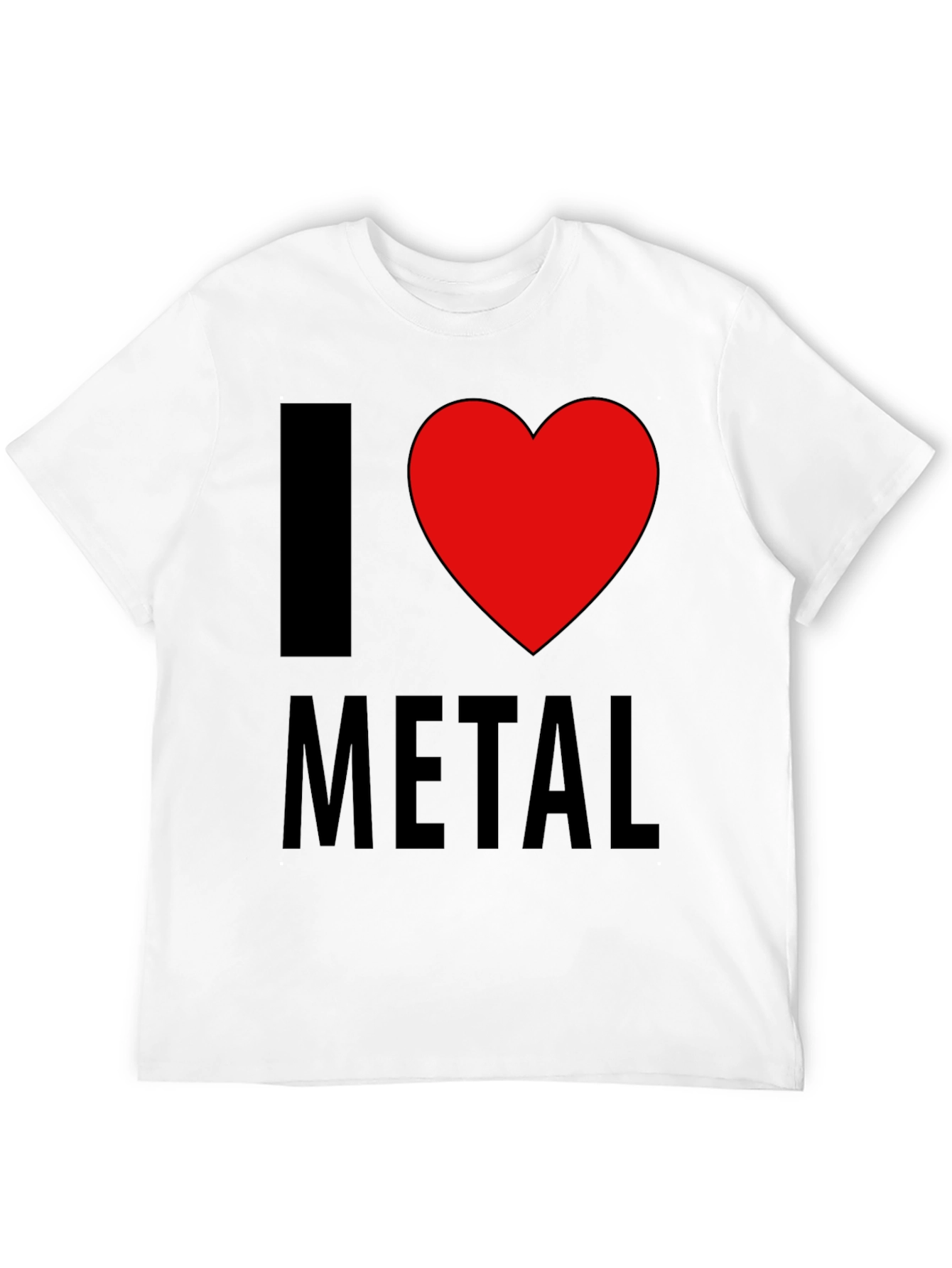I Love Metal T-Shirt - Graphic Tee