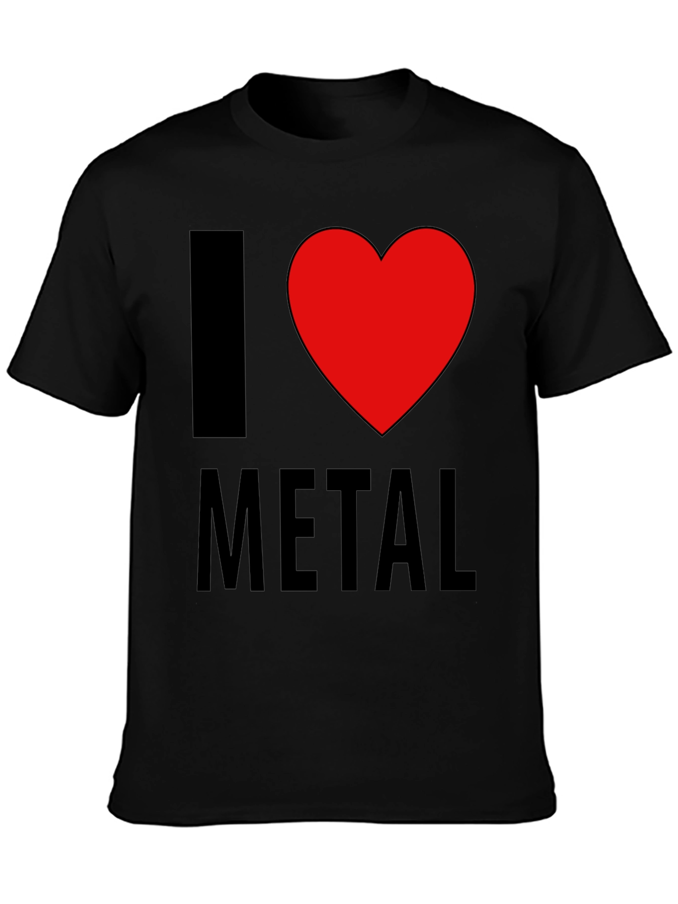 I Love Metal T-Shirt - Graphic Tee