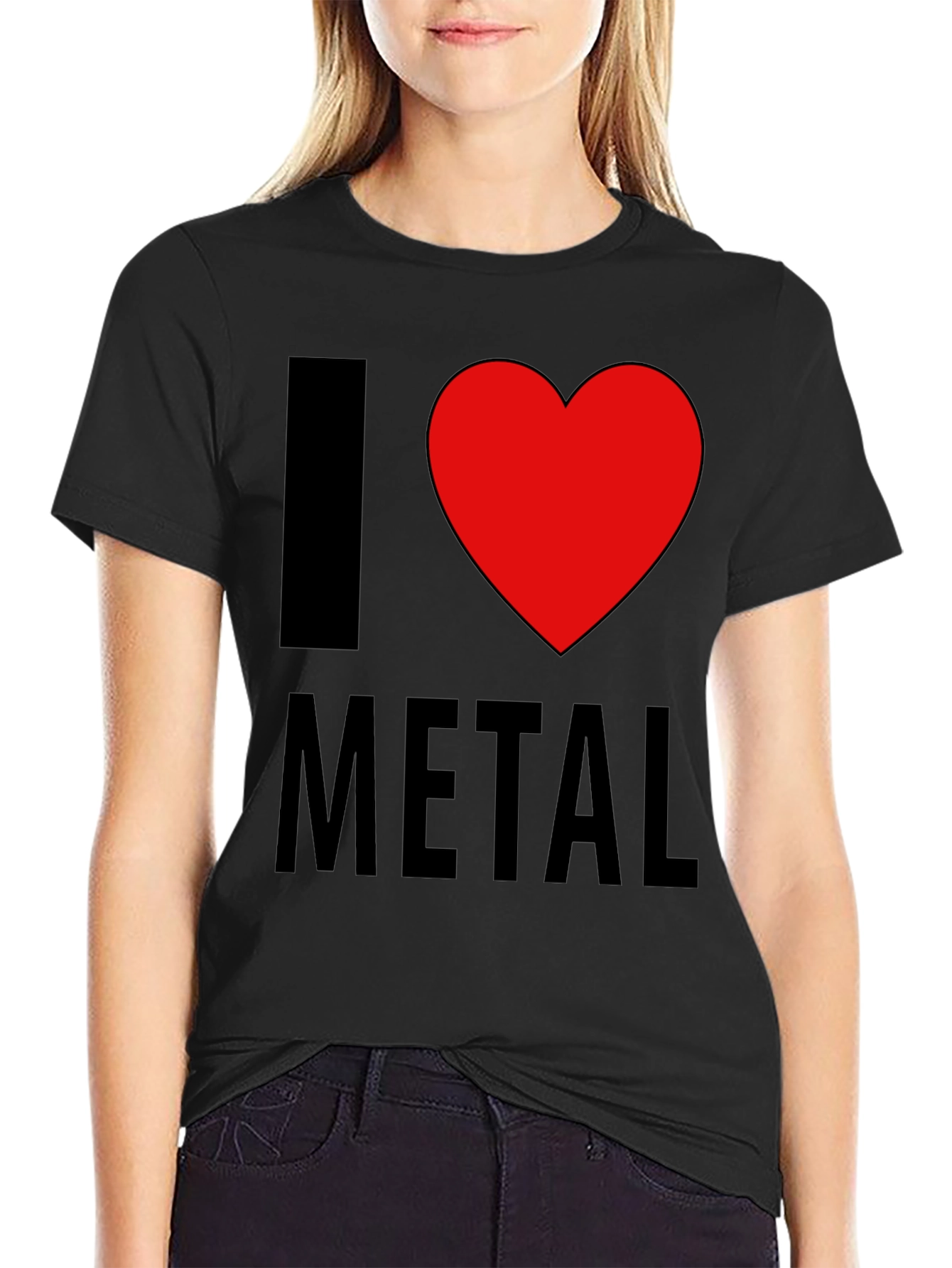 I Love Metal T-Shirt - Graphic Tee