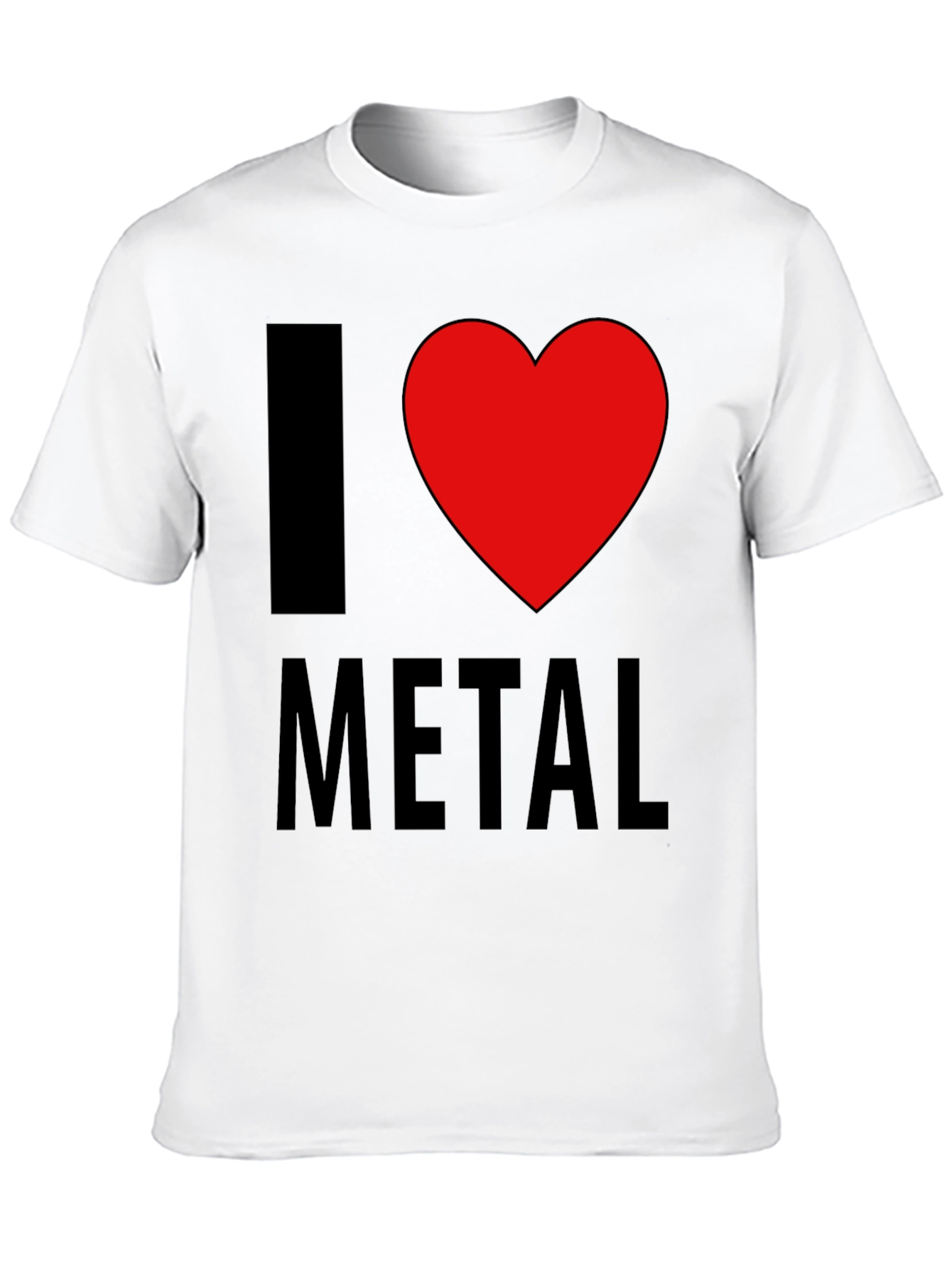 I Love Metal T-Shirt - Graphic Tee
