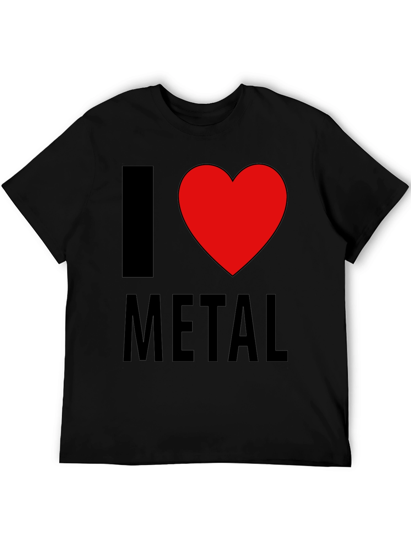I Love Metal T-Shirt - Graphic Tee