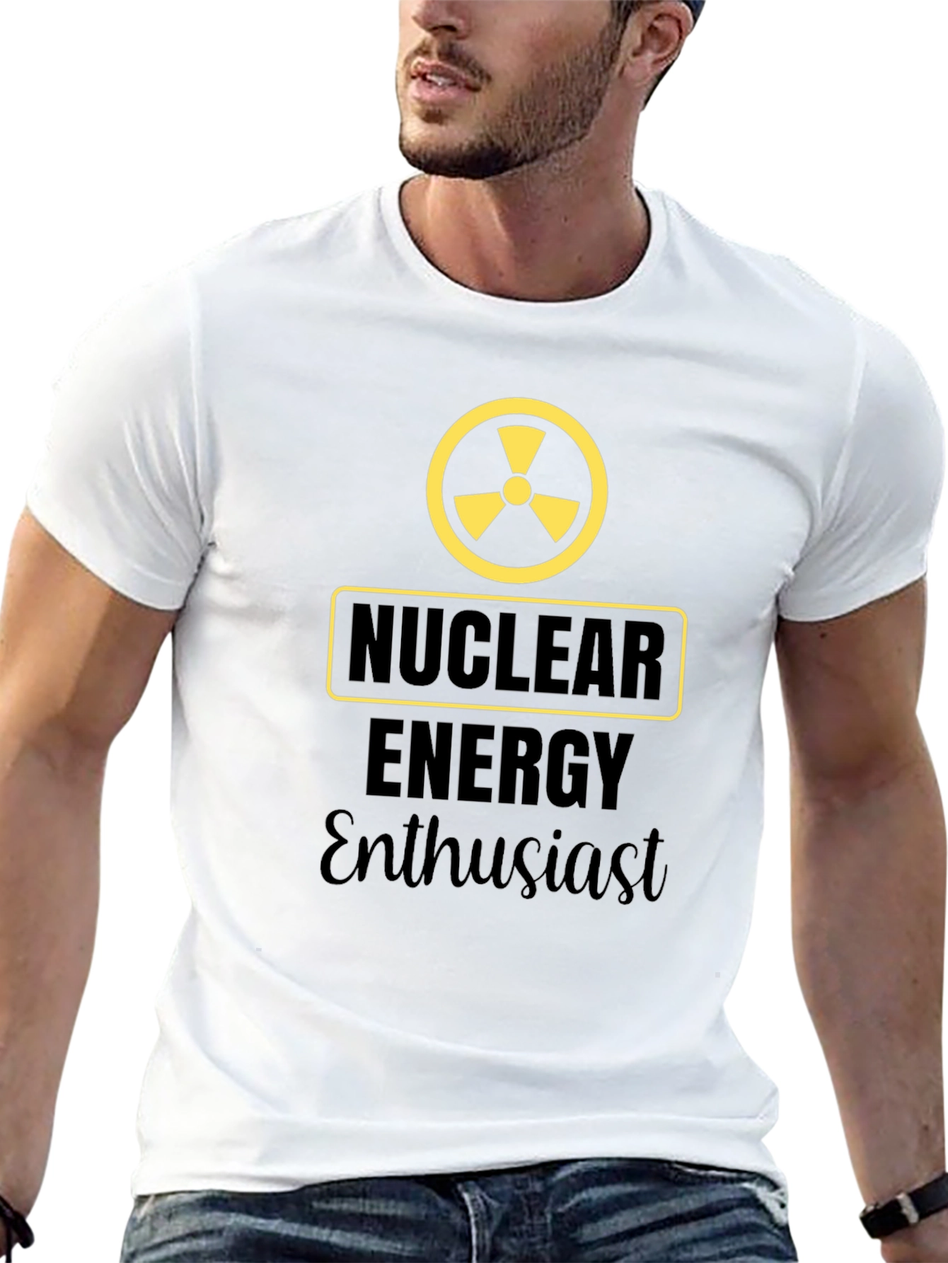 Nuclear Energy Enthusiast Graphic T-Shirt
