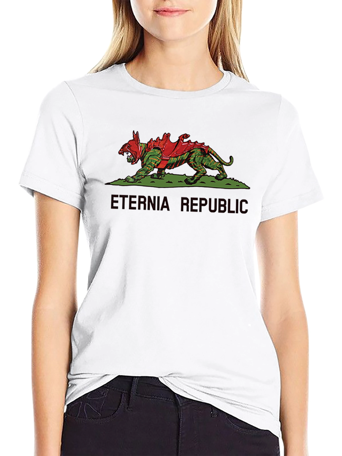 Eternia Republic Graphic Tee - Battlecat Tribute T-Shirt
