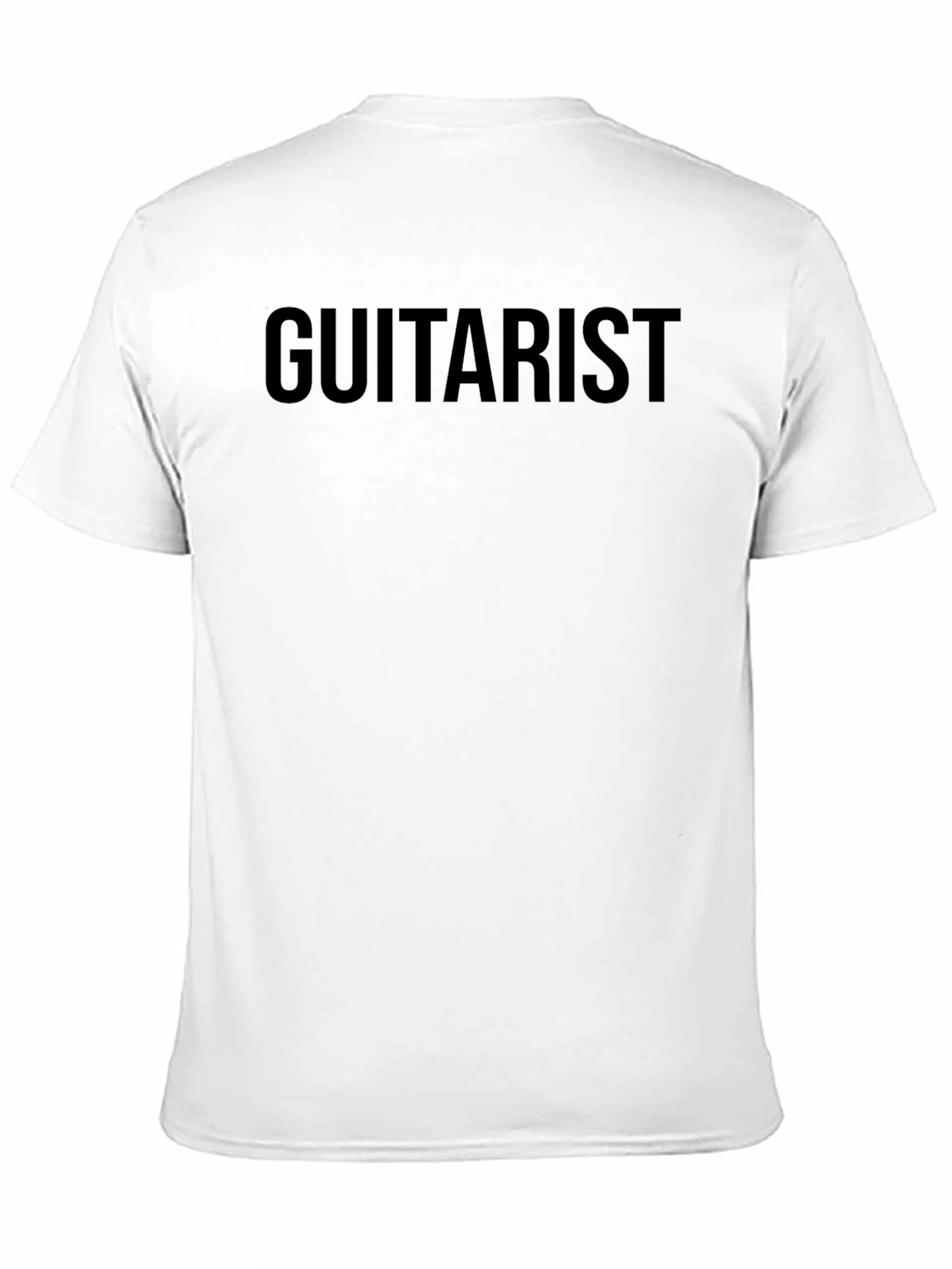Guitarist Graphic Black T-Shirt