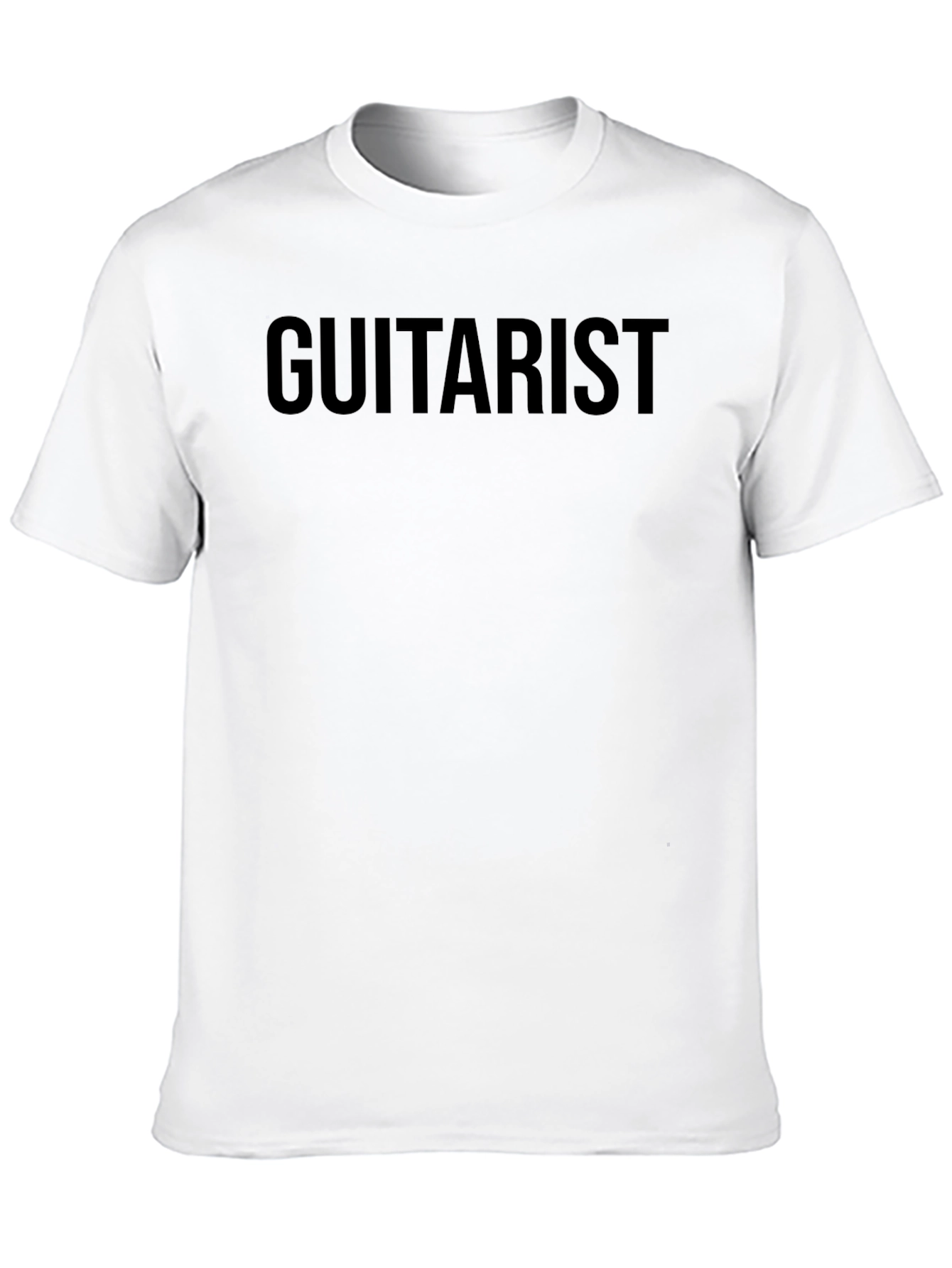 Guitarist Graphic Black T-Shirt