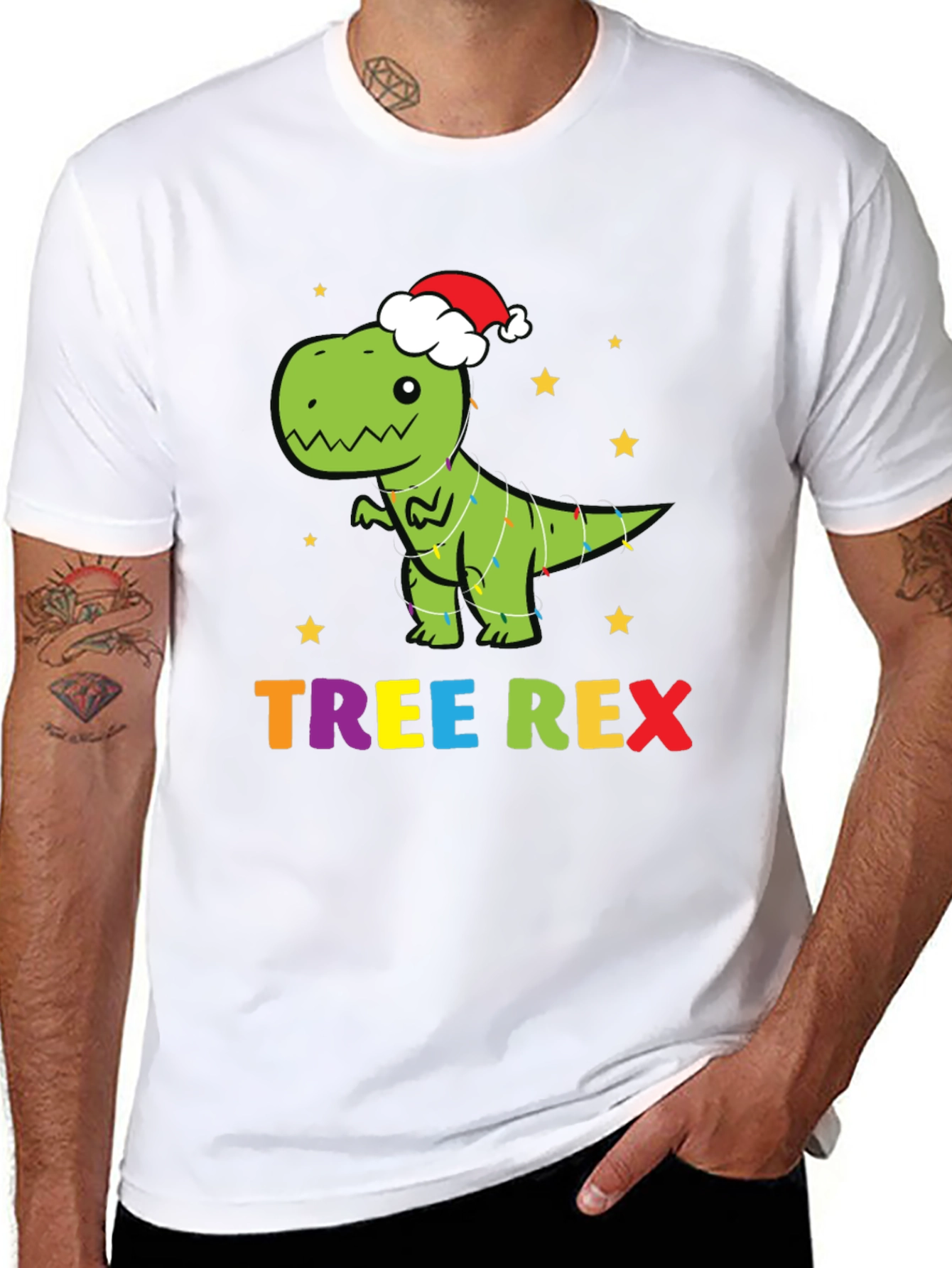 Tree Rex Christmas T-Shirt