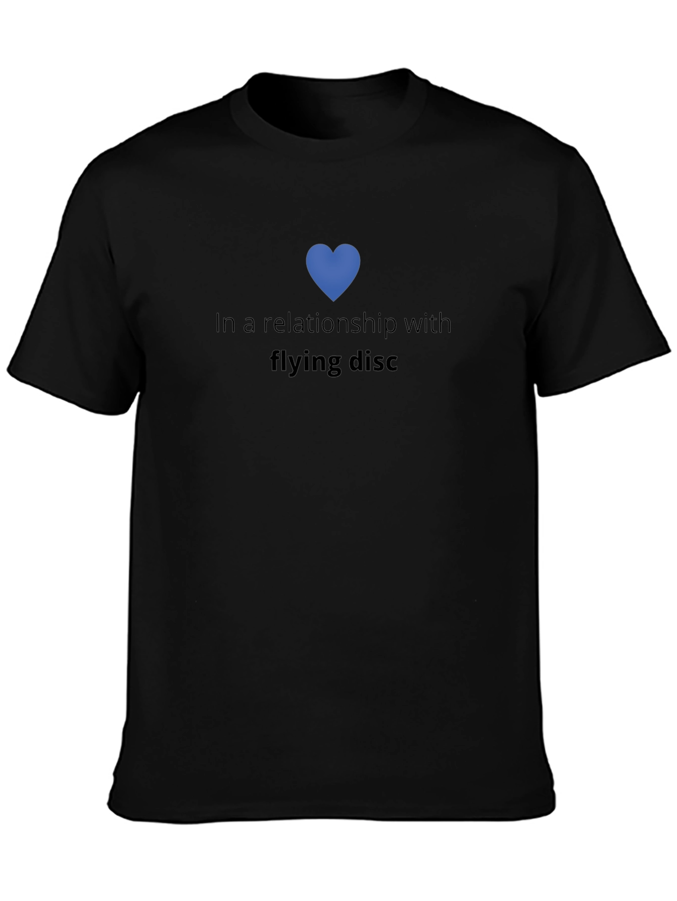 Flying Disc Relationship T-Shirt - Novelty Tee