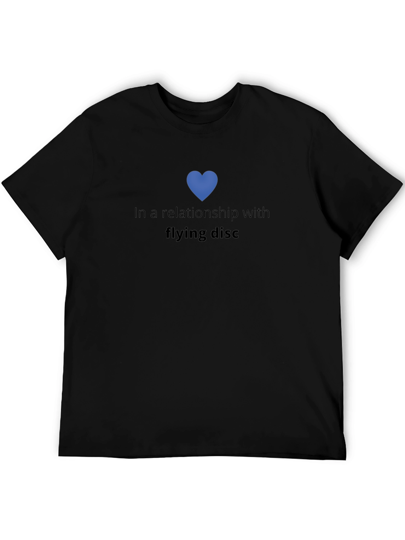 Flying Disc Relationship T-Shirt - Novelty Tee