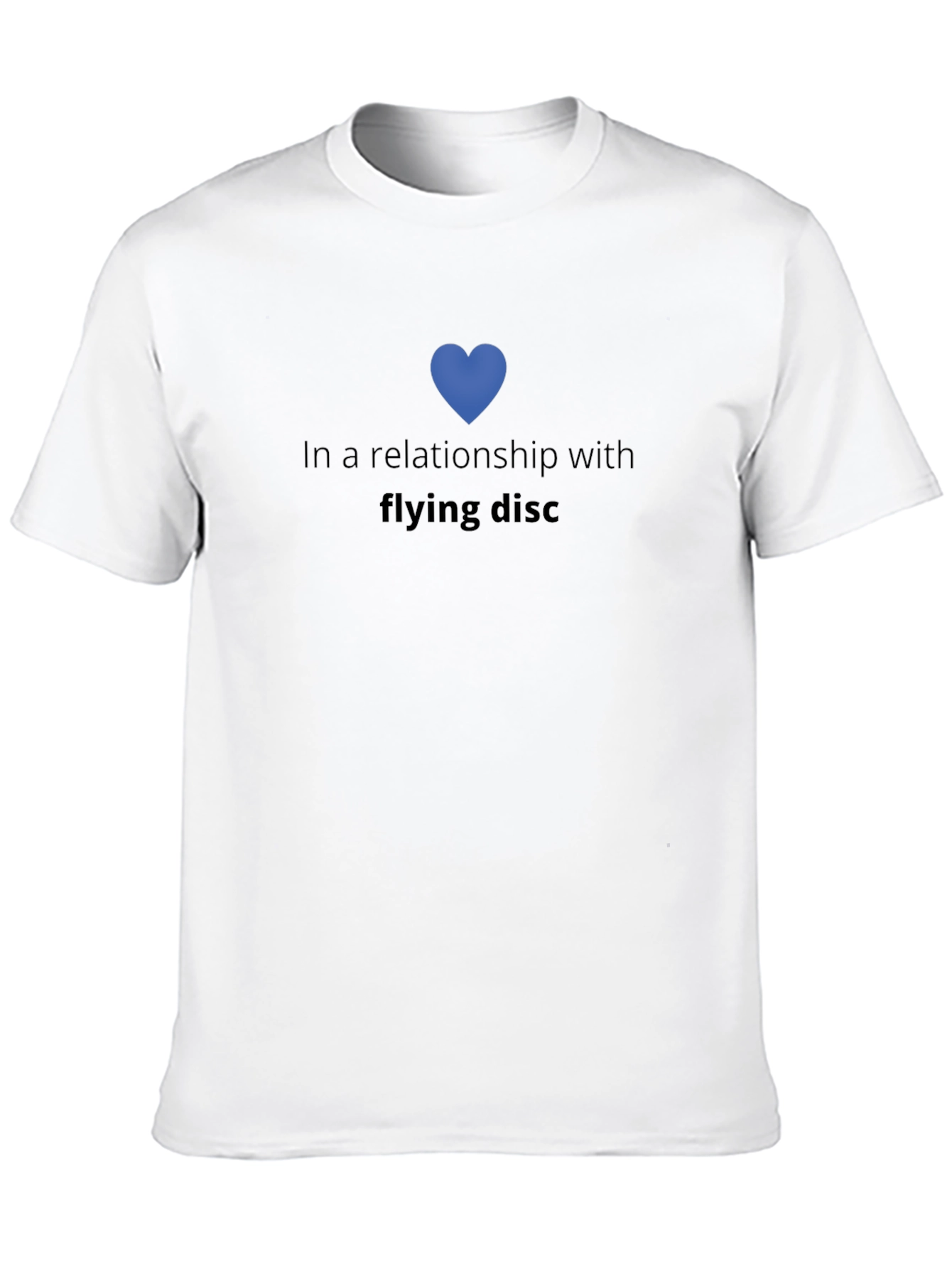 Flying Disc Relationship T-Shirt - Novelty Tee