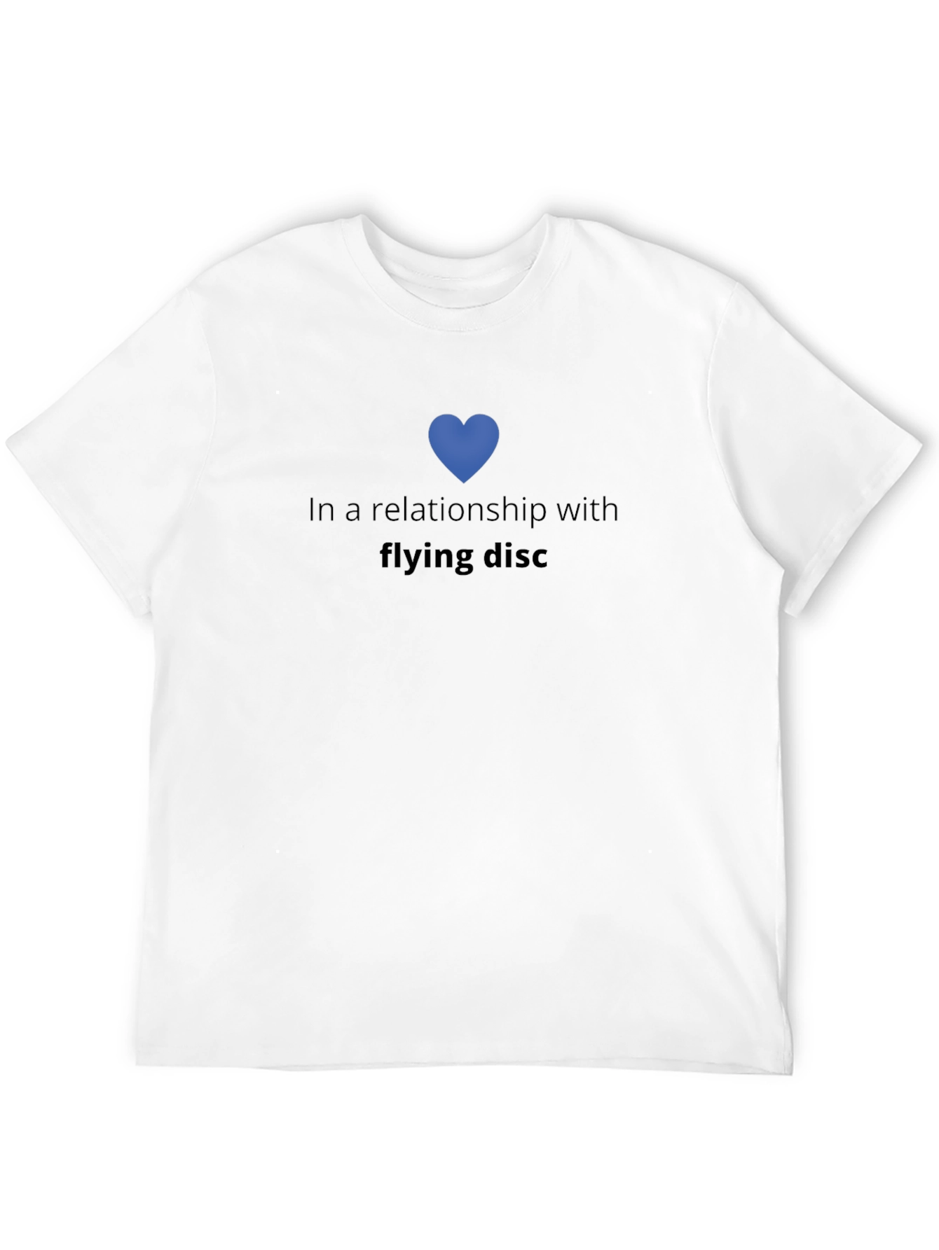 Flying Disc Relationship T-Shirt - Novelty Tee