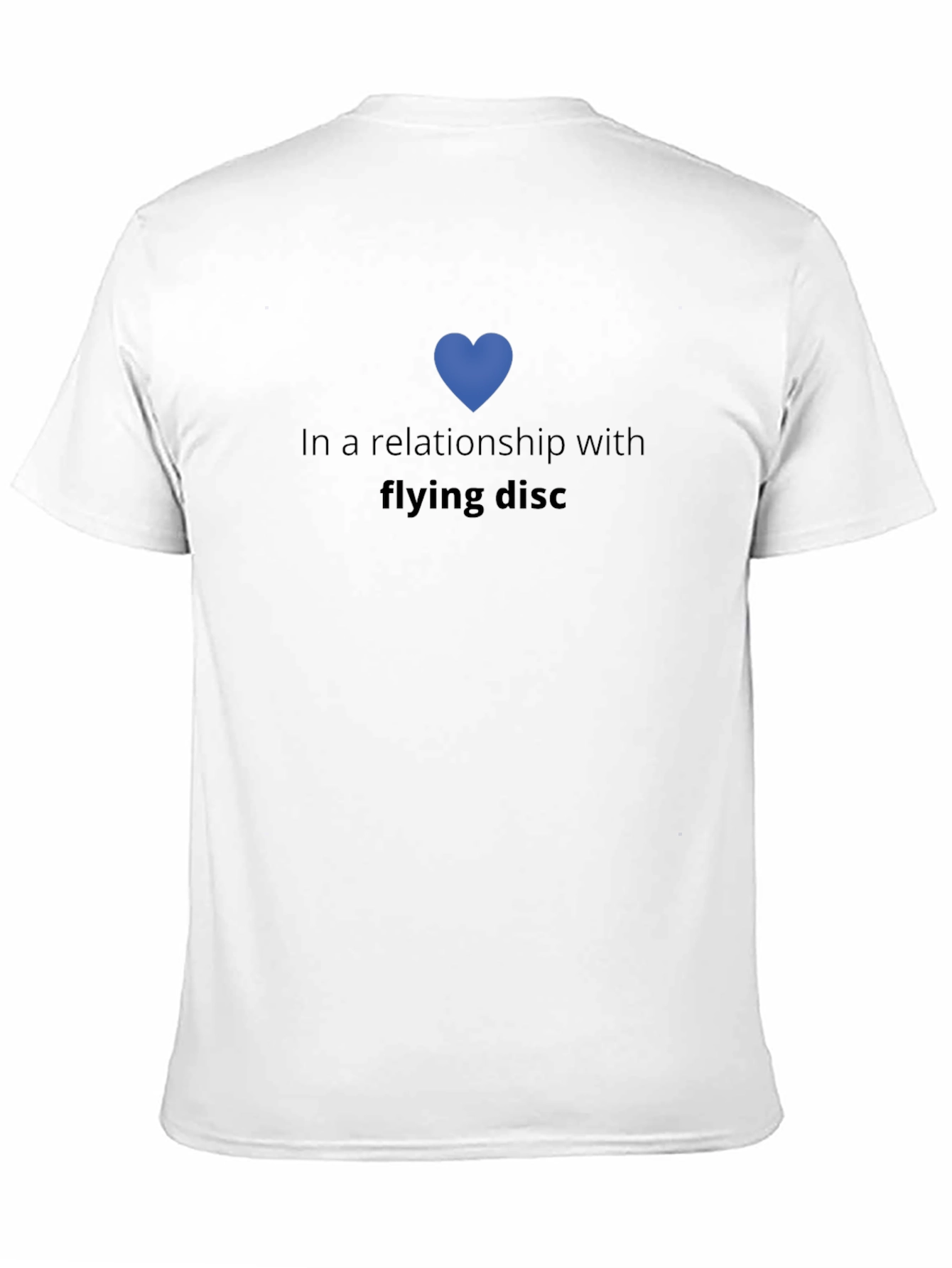 Flying Disc Relationship T-Shirt - Novelty Tee