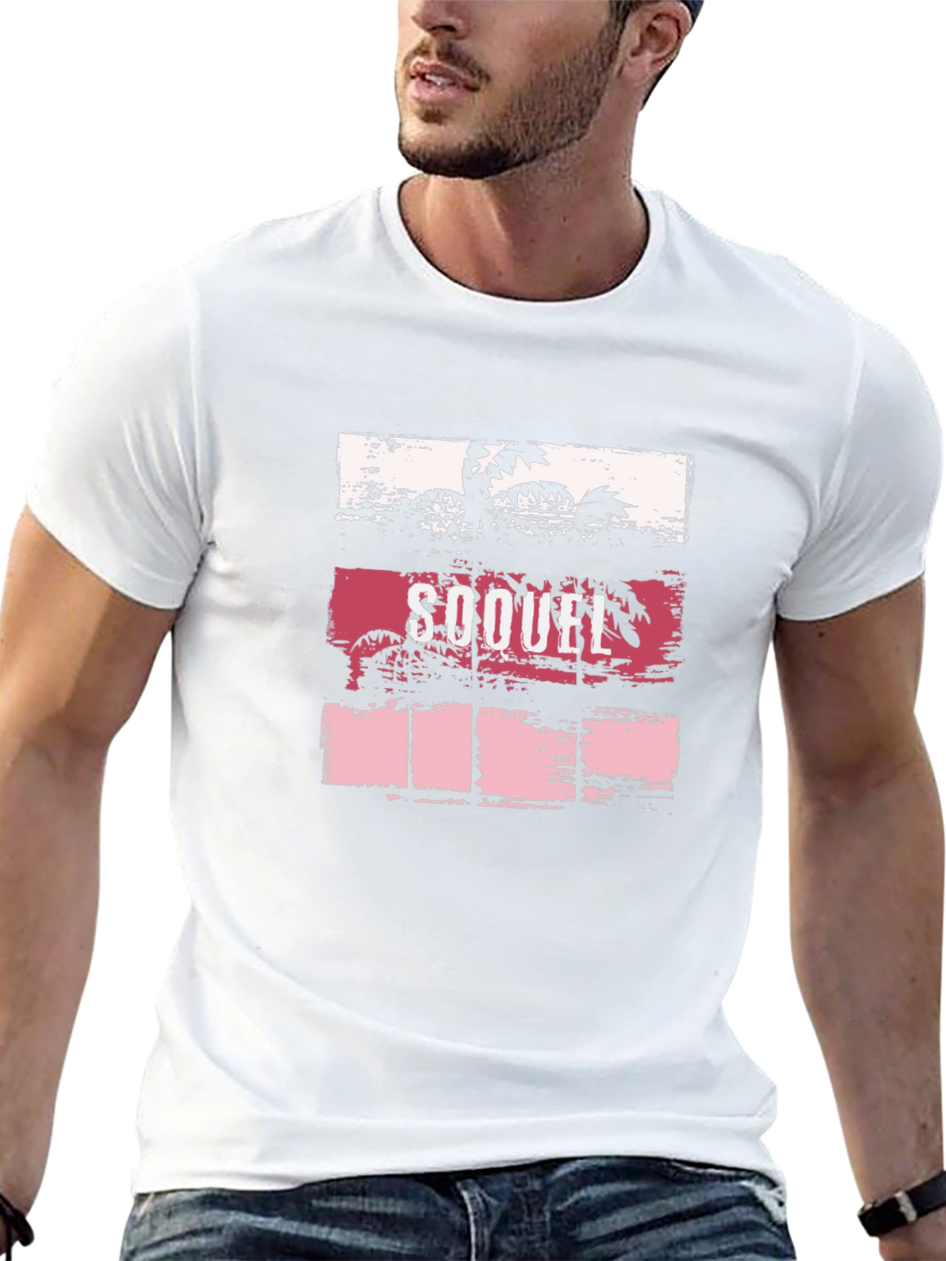 Soquel Palm Tree Graphic Tee