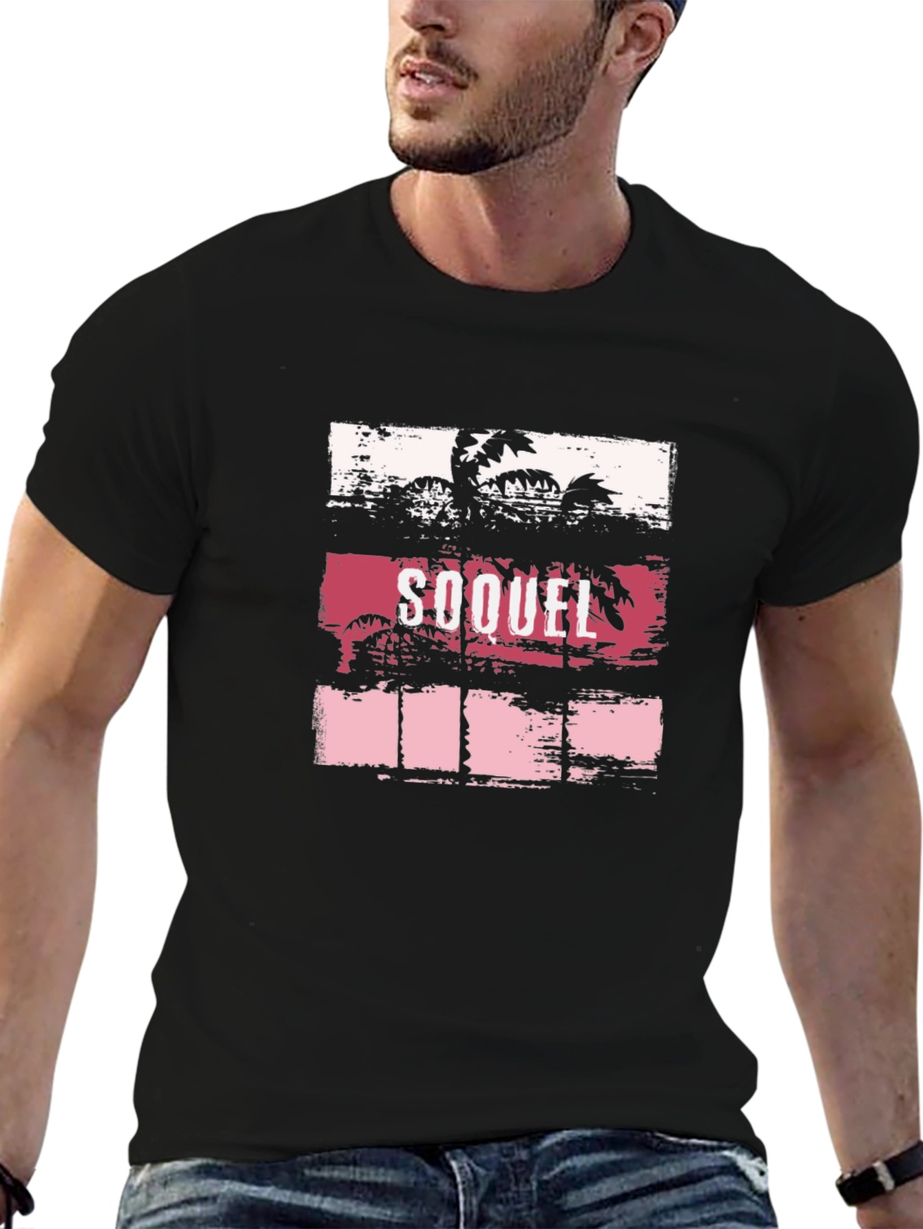 Soquel Palm Tree Graphic Tee