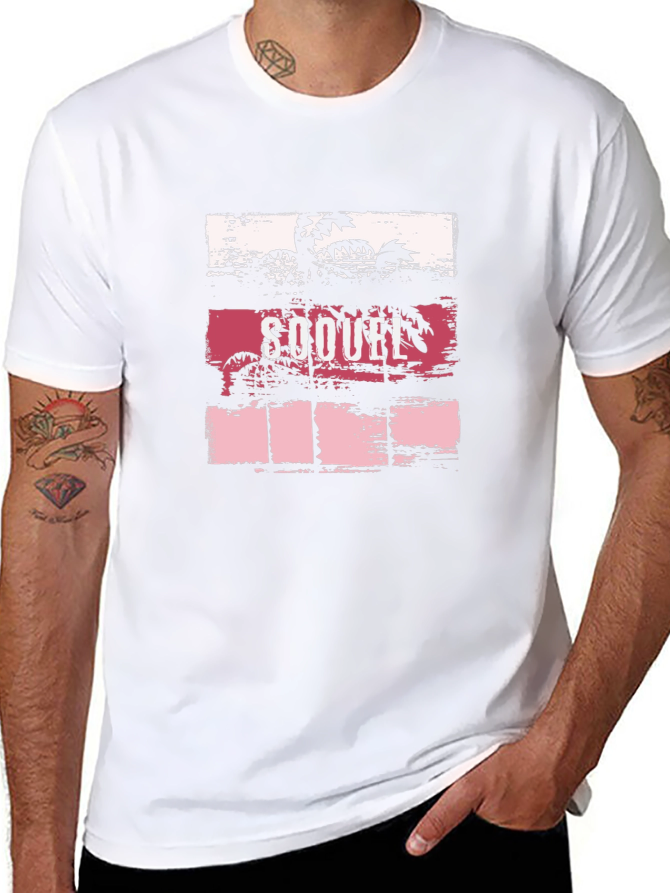 Soquel Palm Tree Graphic Tee