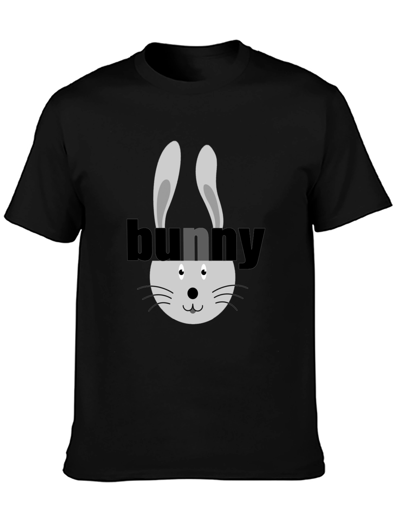 Bunny Graphic Tee - Soft Cotton Blend Comfort