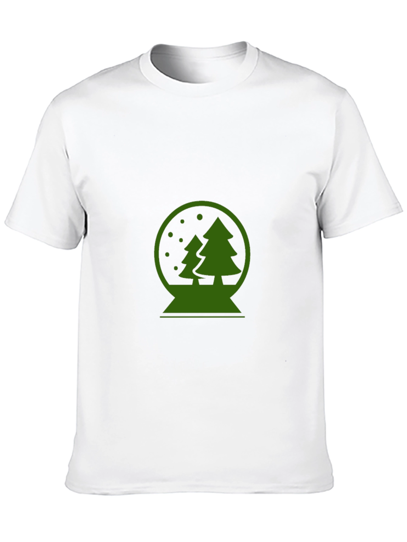 Christmas Snow Globe Graphic T-Shirt
