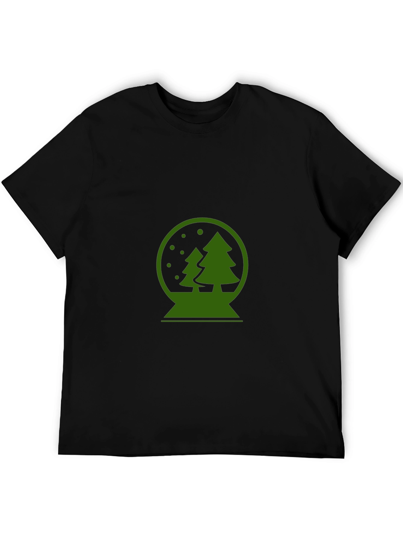 Christmas Snow Globe Graphic T-Shirt