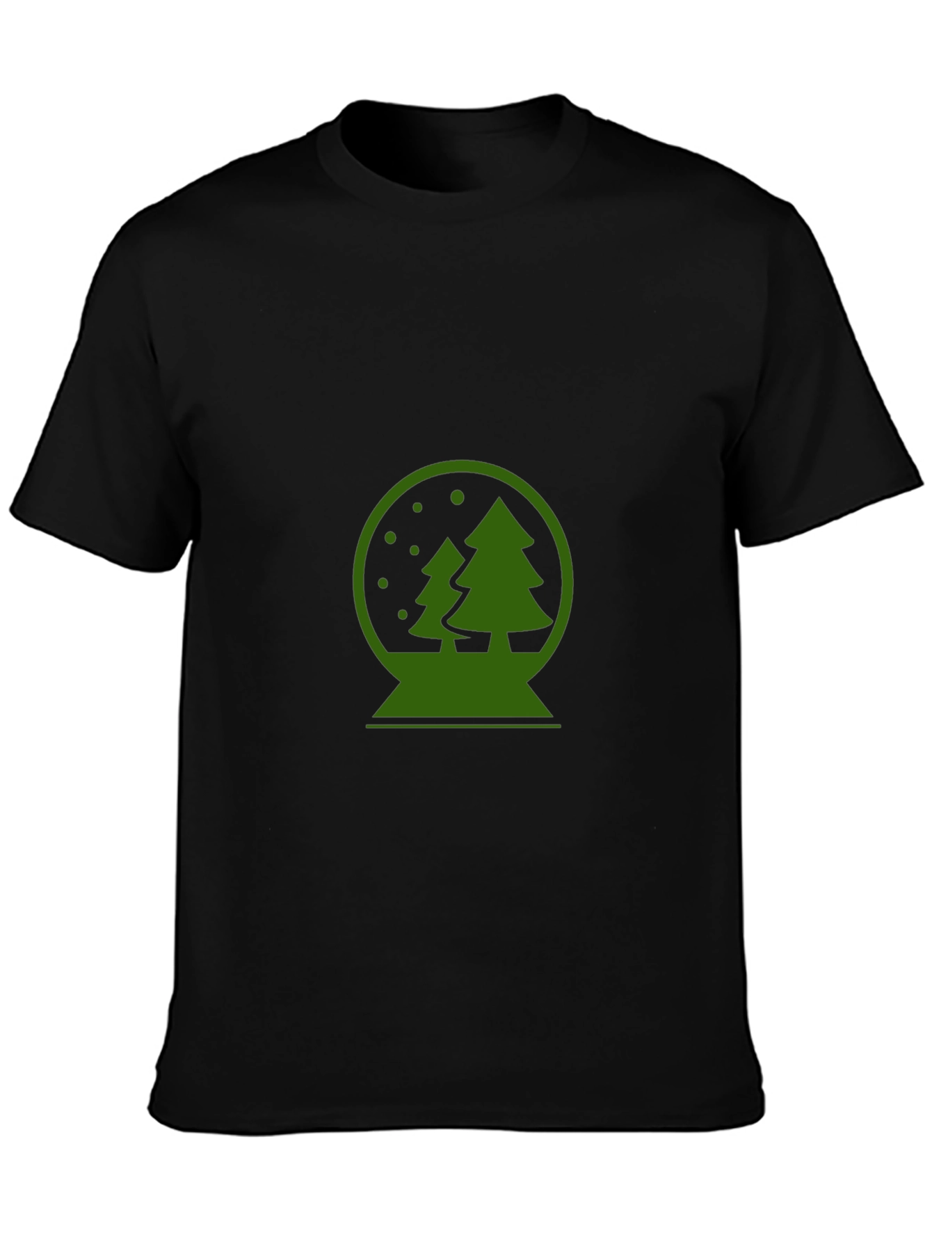 Christmas Snow Globe Graphic T-Shirt