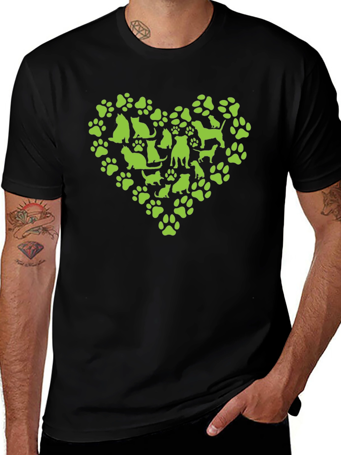 Heart of Pets Graphic Tee