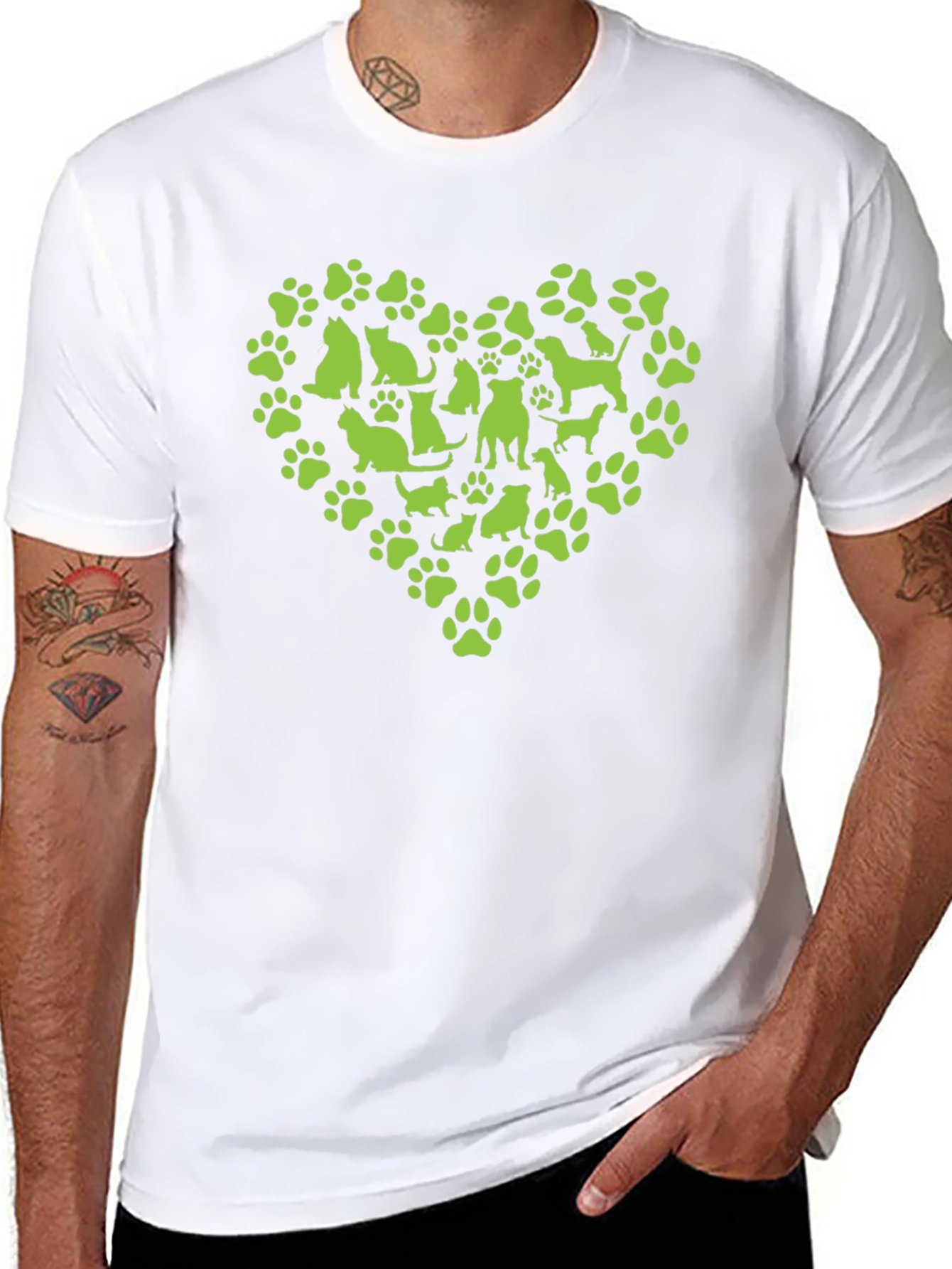 Heart of Pets Graphic Tee