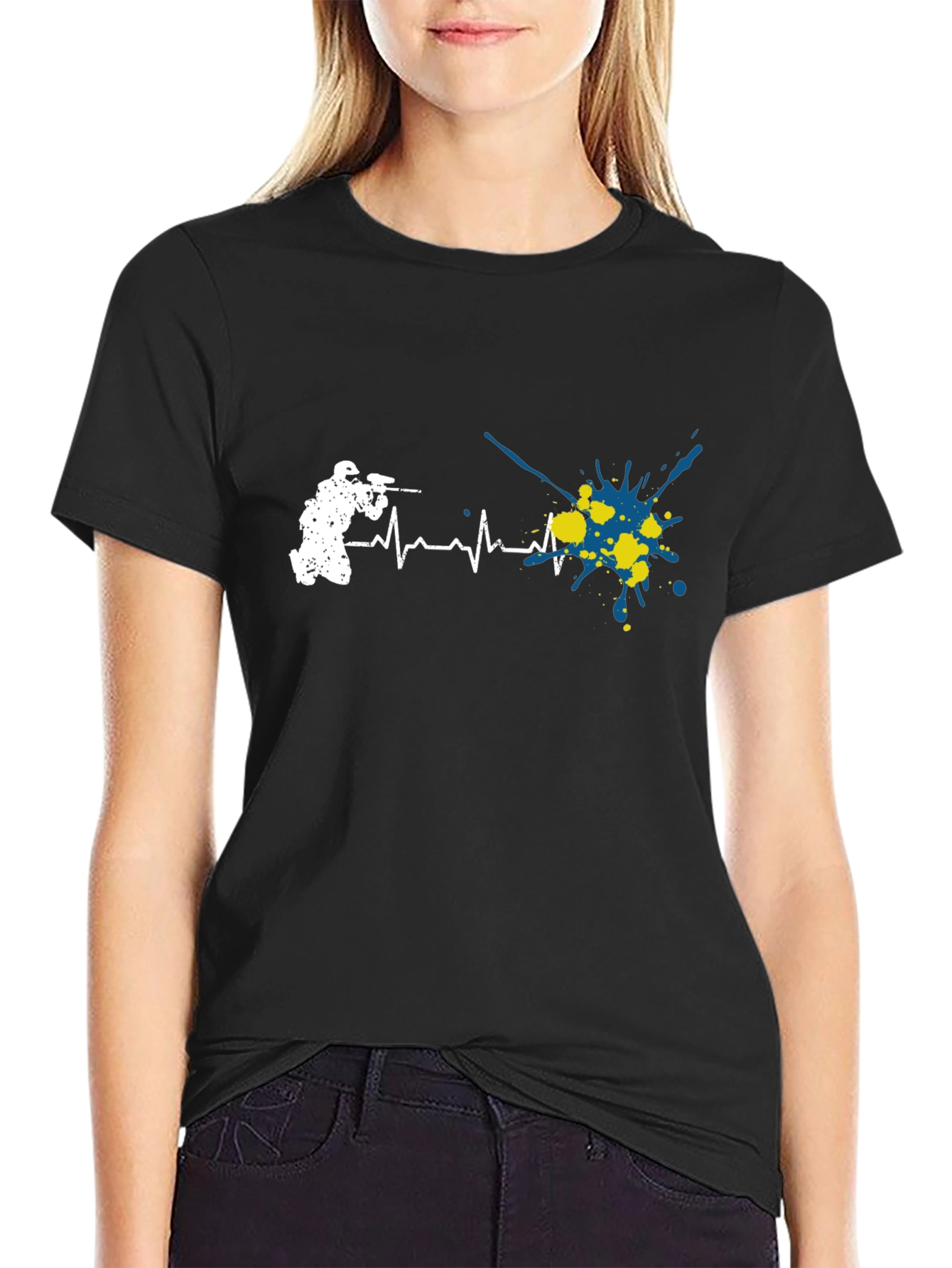 Paintball Heartbeat T-Shirt
