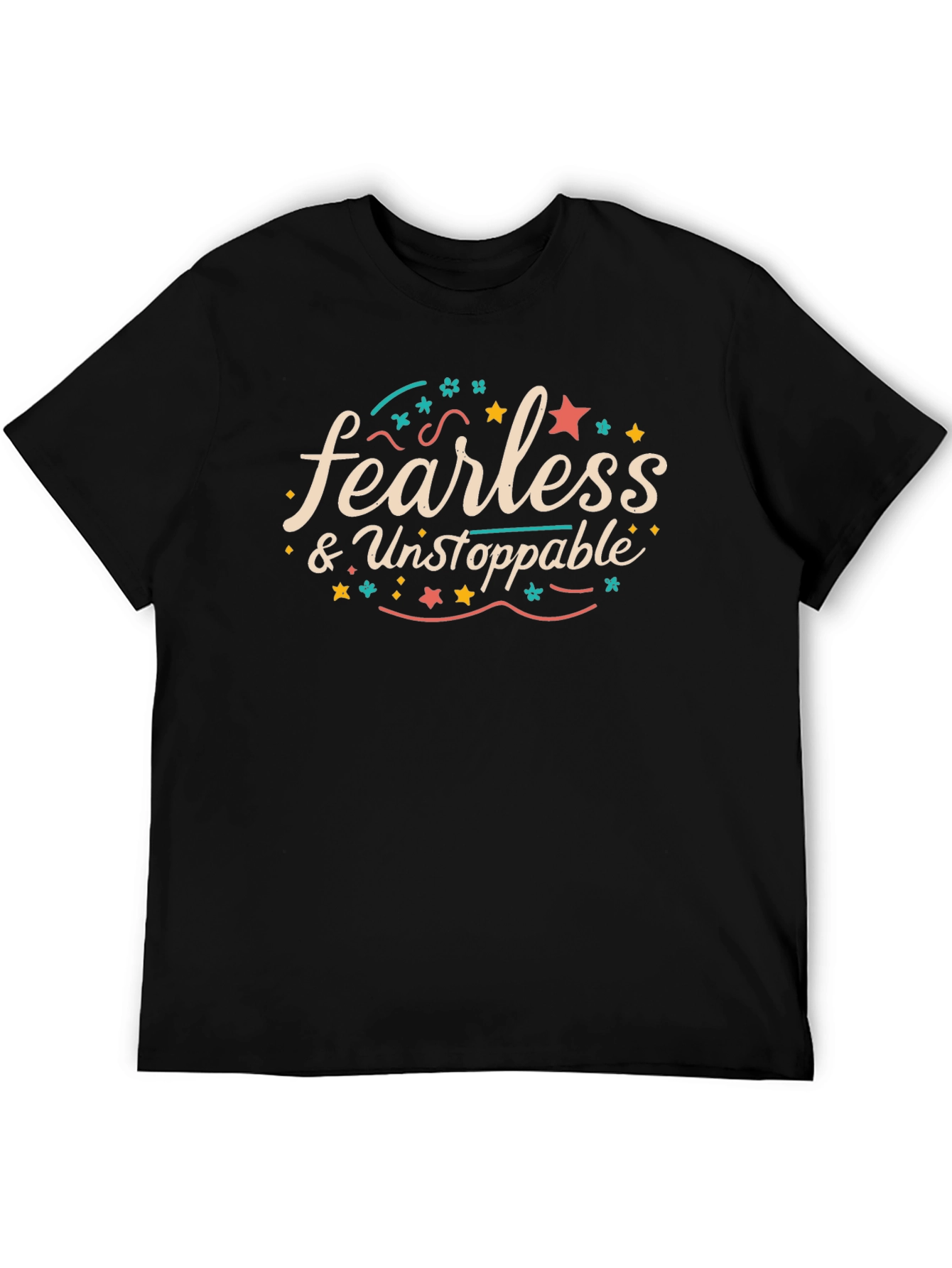 Fearless & Unstoppable Graphic T-Shirt
